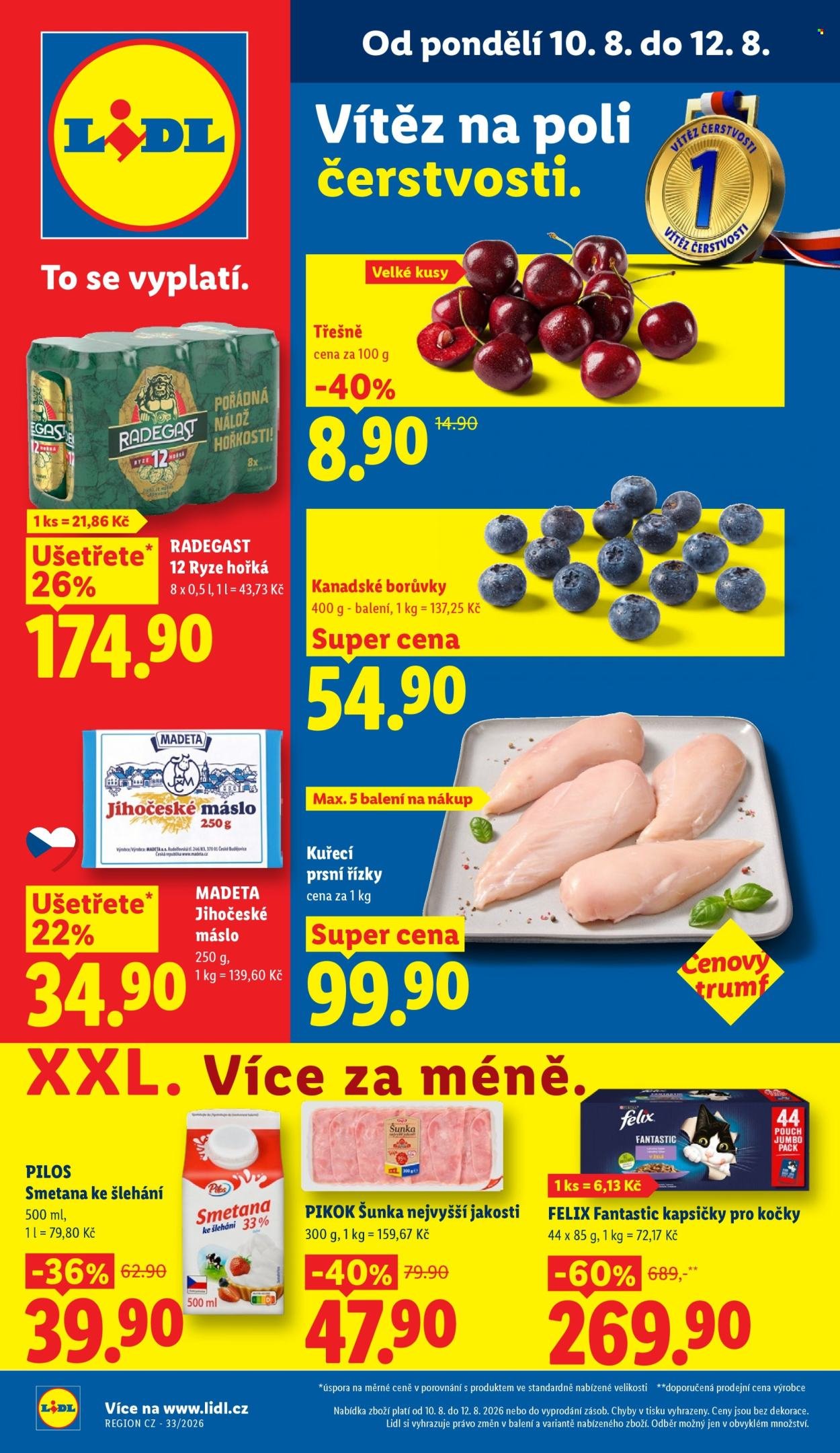 LIDL leták - Od pondělí 10.8.2026