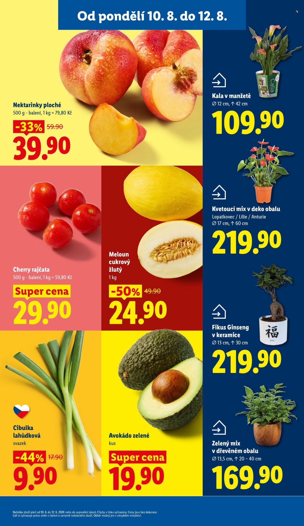 LIDL leták - Od pondělí 10.8.2026