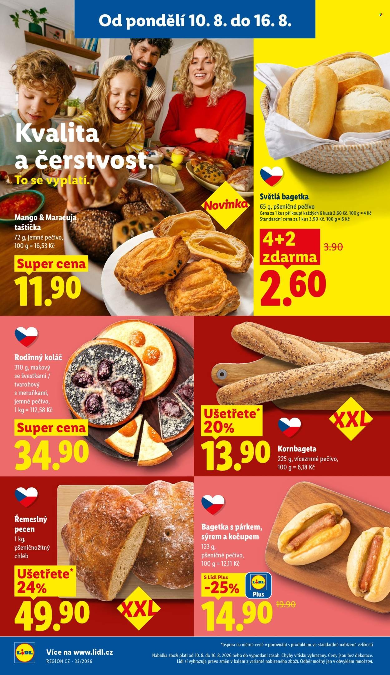 LIDL leták - Od pondělí 10.8.2026