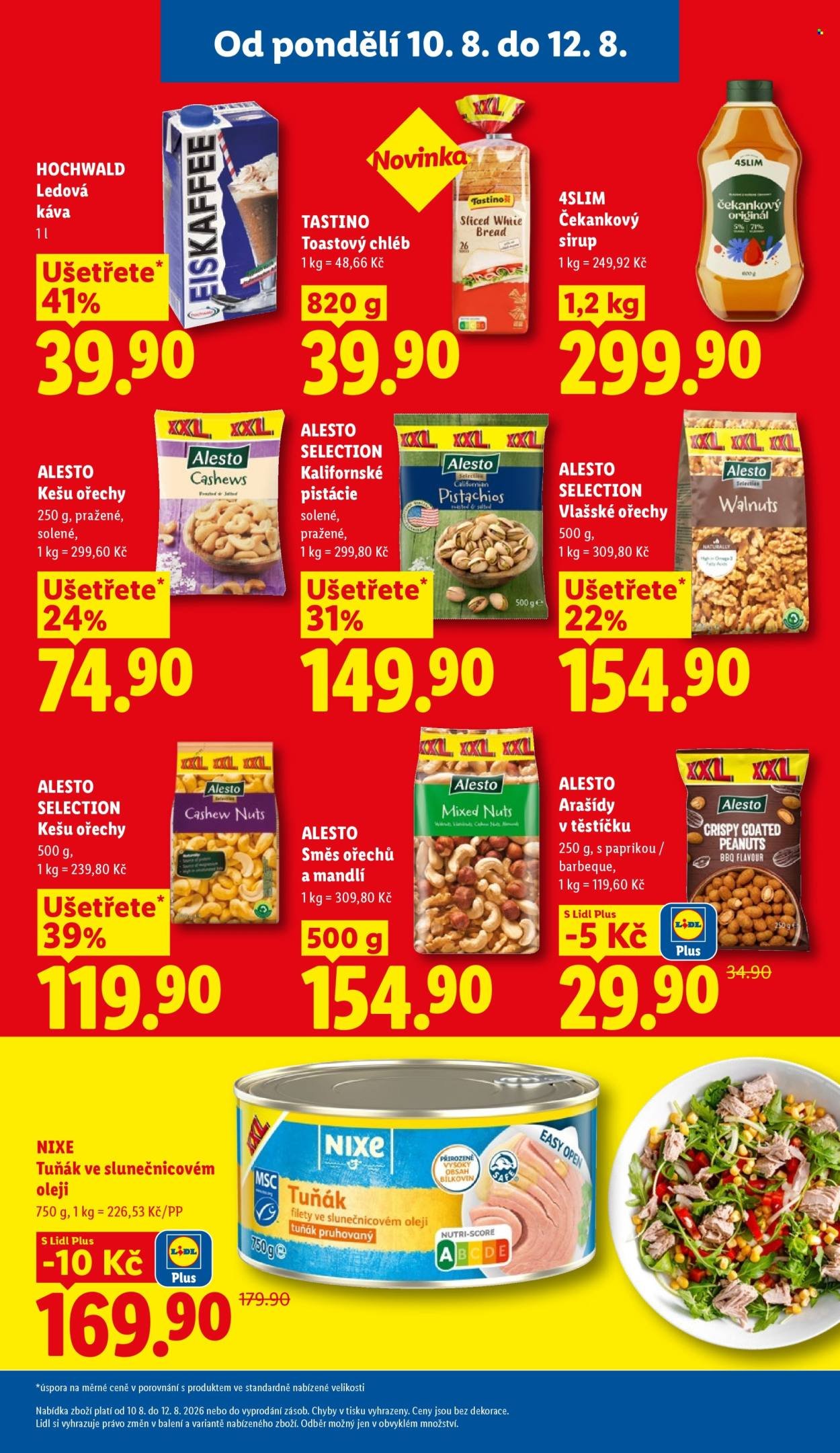 LIDL leták - Od pondělí 10.8.2026