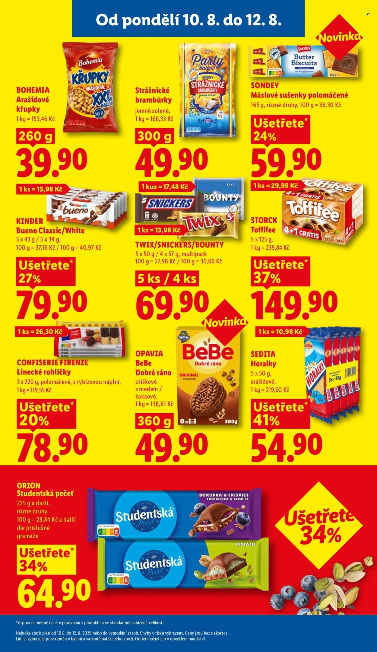 LIDL leták - Od pondělí 10.8.2026