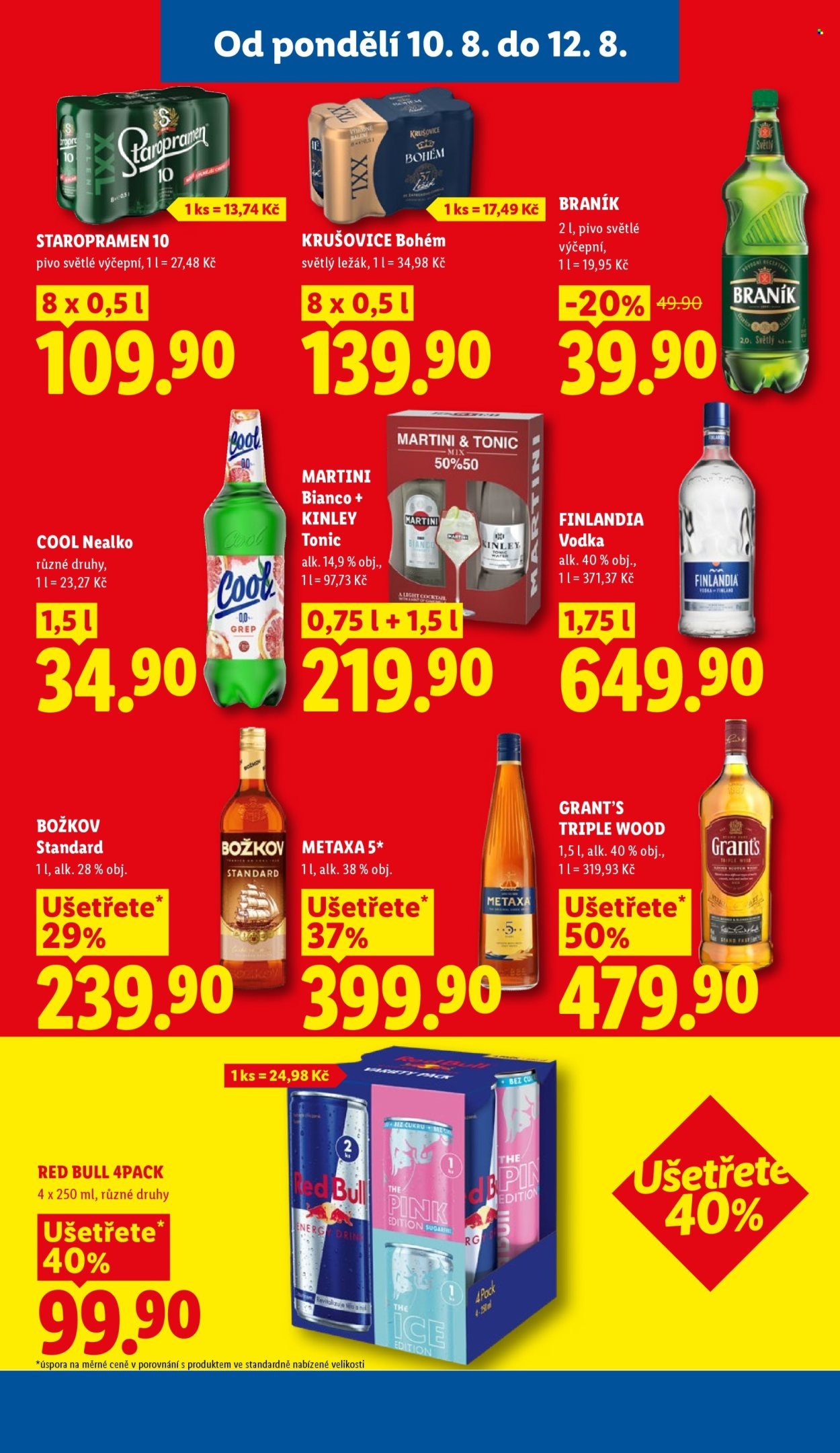 LIDL leták - Od pondělí 10.8.2026