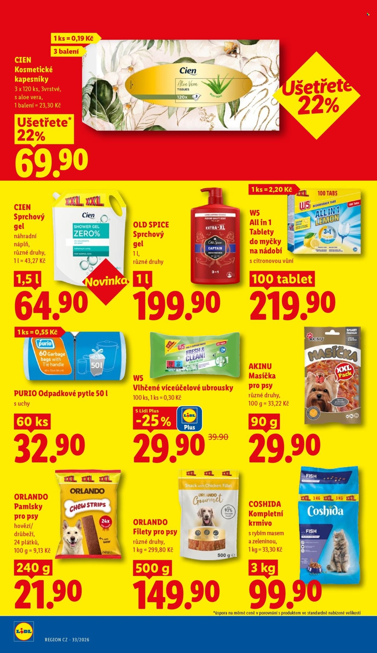 LIDL leták - Od pondělí 10.8.2026