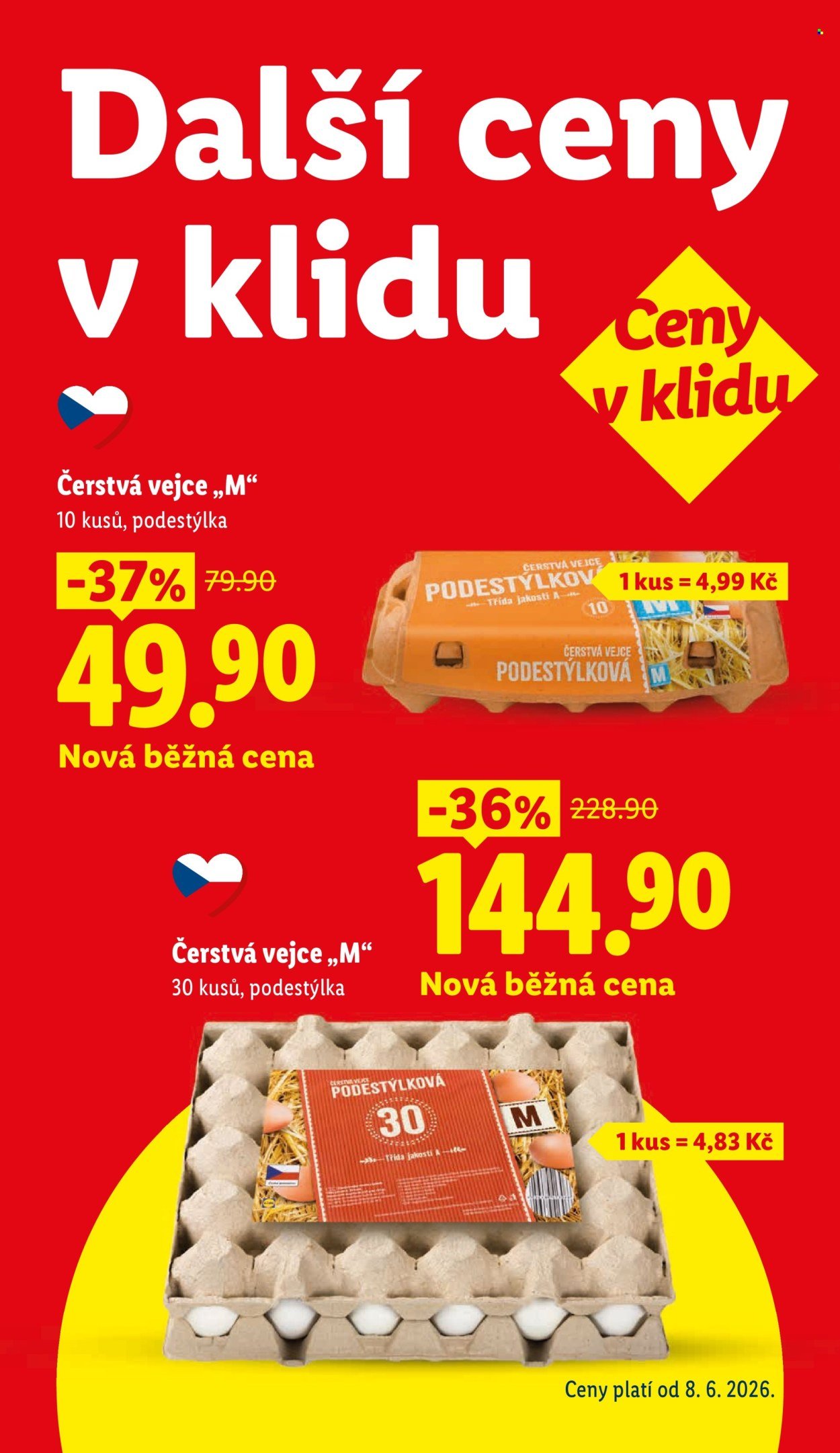 LIDL leták - Od pondělí 10.8.2026