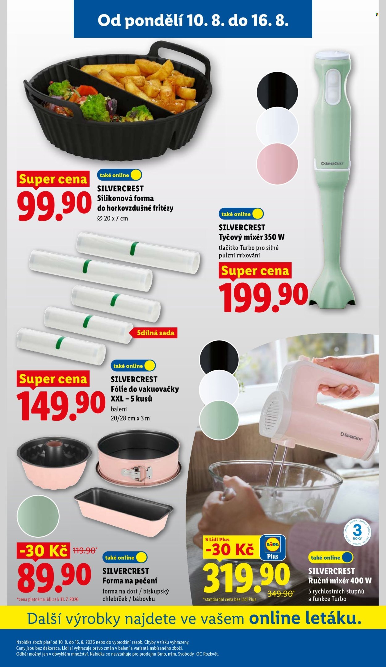 LIDL leták - Od pondělí 10.8.2026