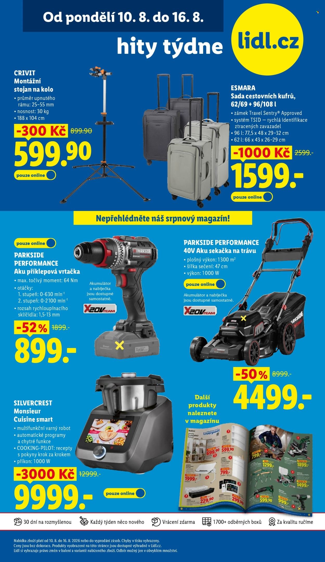 LIDL leták - Od pondělí 10.8.2026