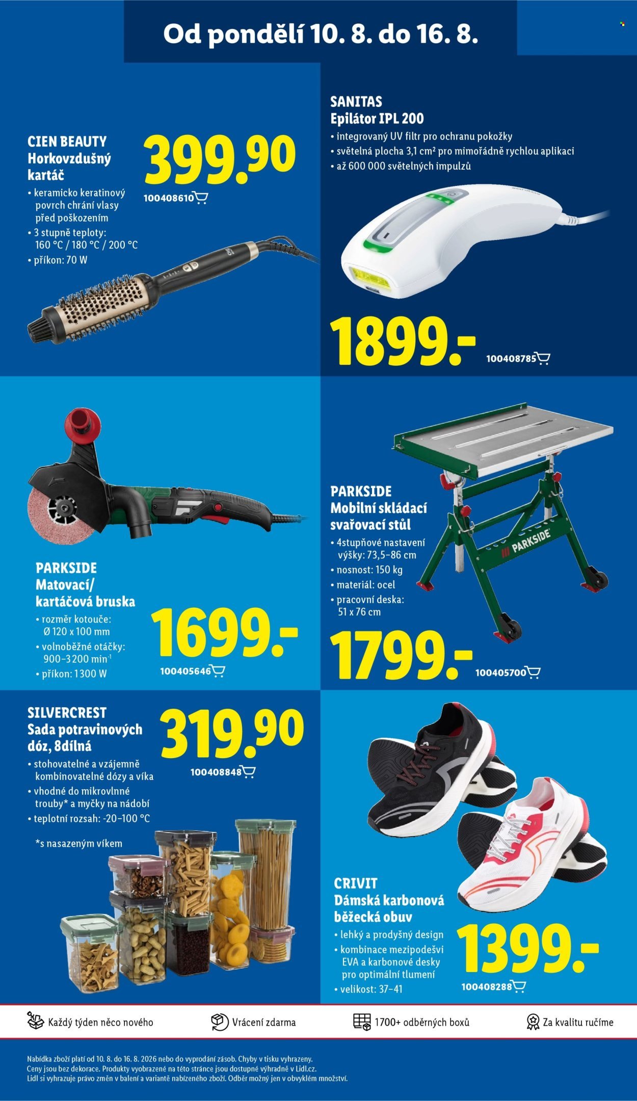 LIDL leták - Od pondělí 10.8.2026
