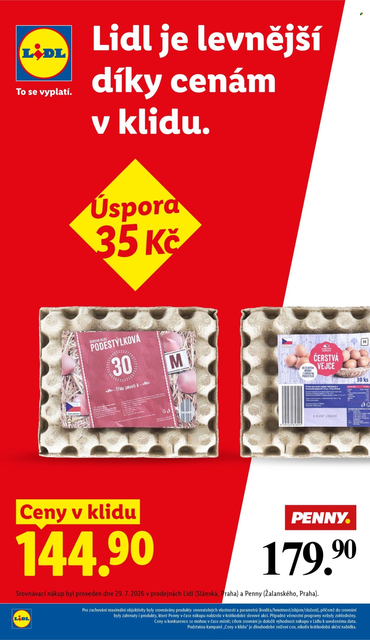 LIDL leták - Od pondělí 10.8.2026