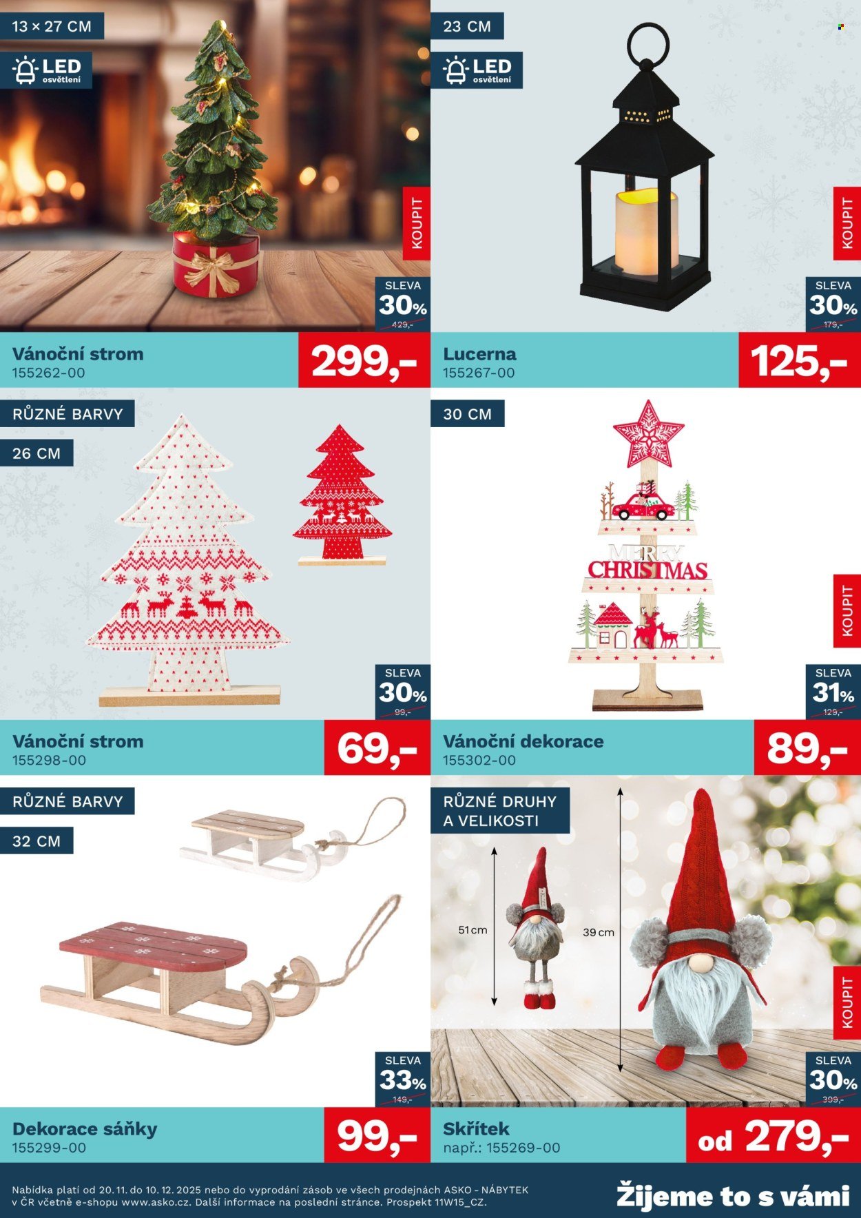 ASKO leták - Vánoční leták (2025-11-20 - 2025-12-10)