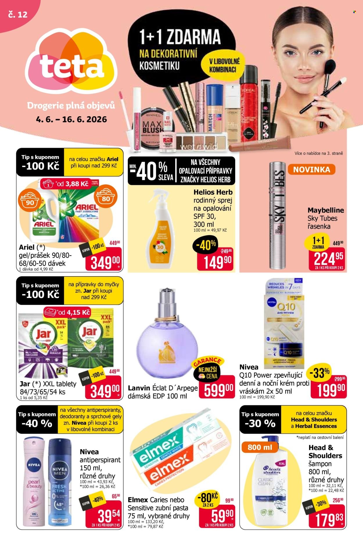 TETA DROGERIE leták - Od čtvrtka 4.6.2026