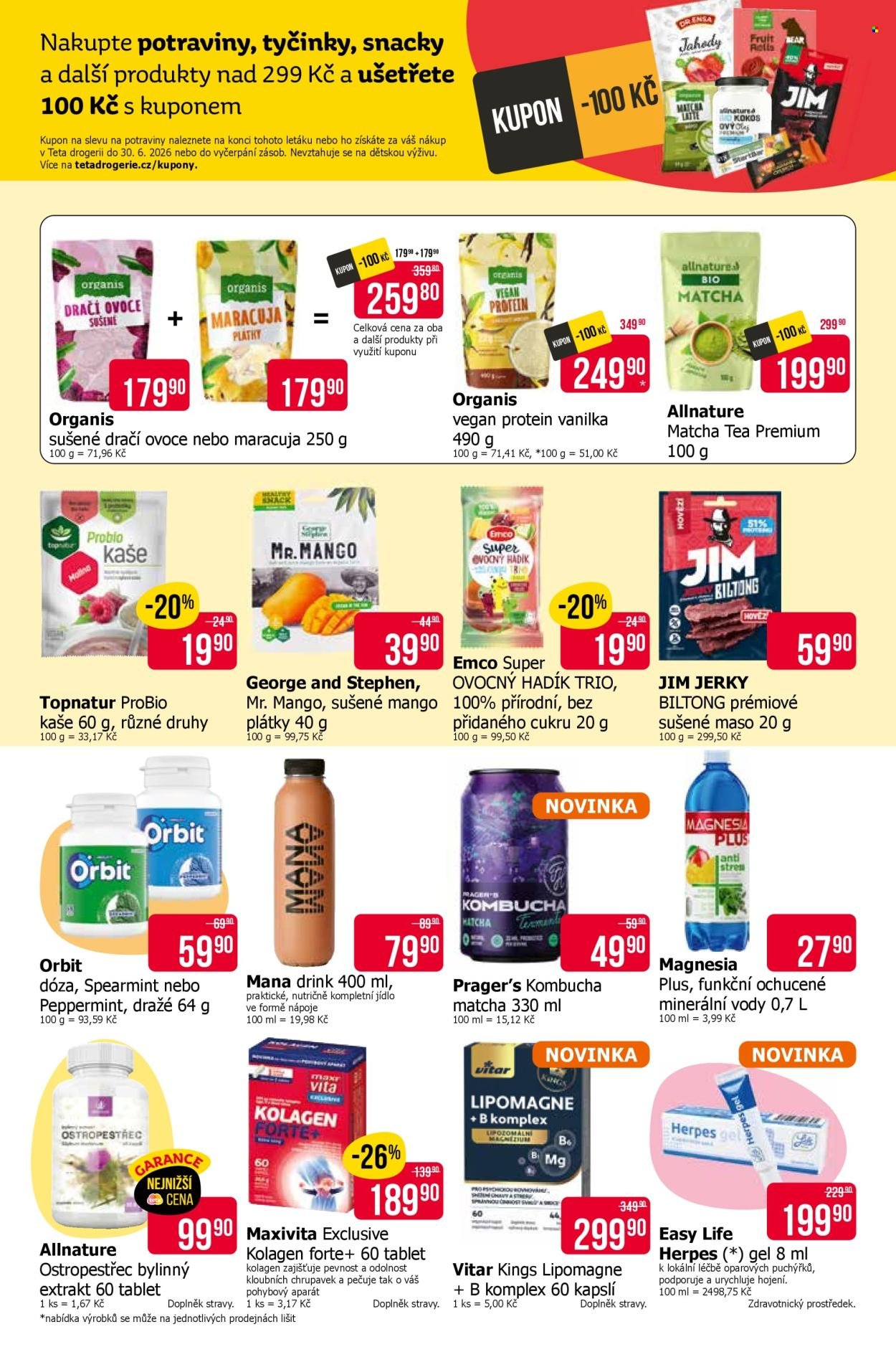 TETA DROGERIE leták - Od čtvrtka 4.6.2026