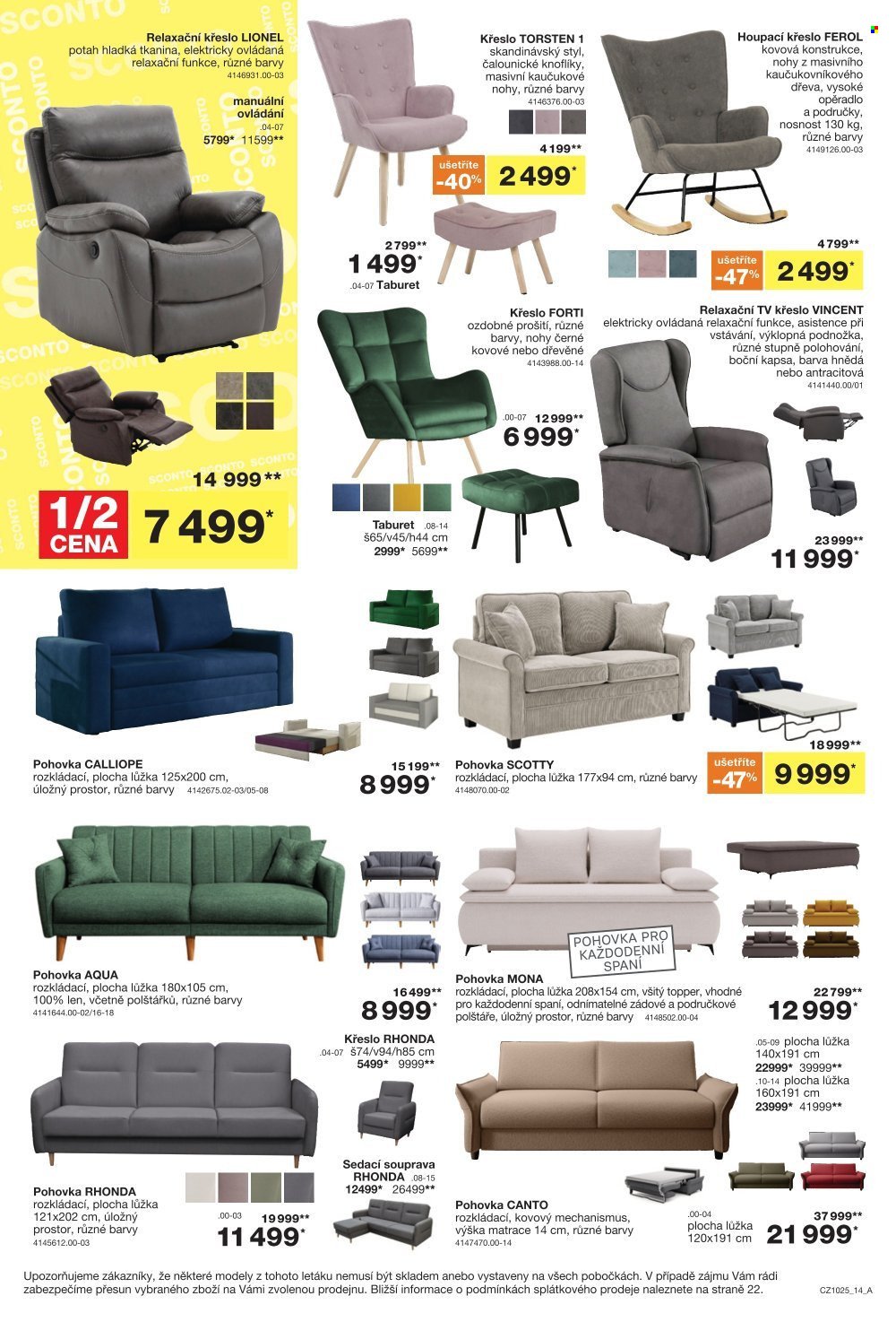 SCONTO NÁBYTEK leták - -40% na dětské pokoje (2025-08-06 - 2025-08-26)
