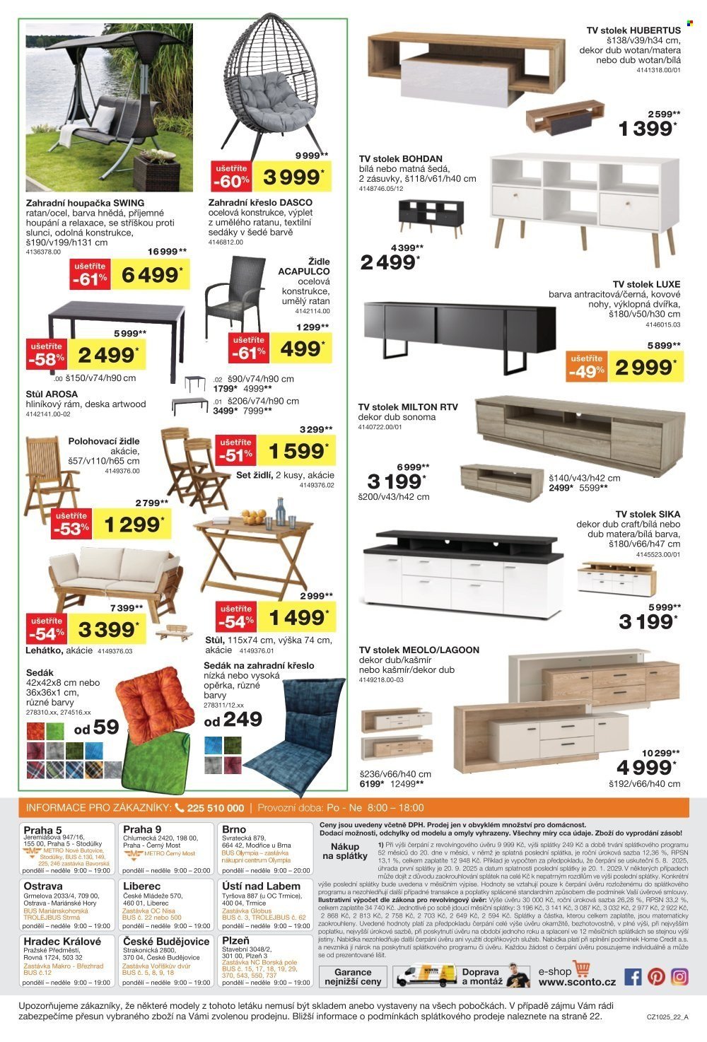 SCONTO NÁBYTEK leták - -40% na dětské pokoje (2025-08-06 - 2025-08-26)