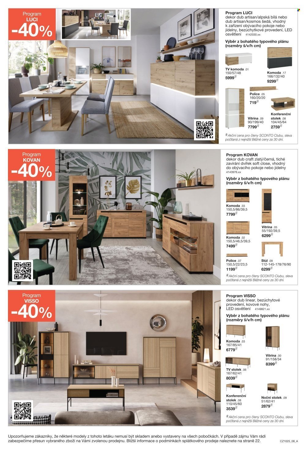 SCONTO NÁBYTEK leták - -40% na dětské pokoje (2025-08-06 - 2025-08-26)