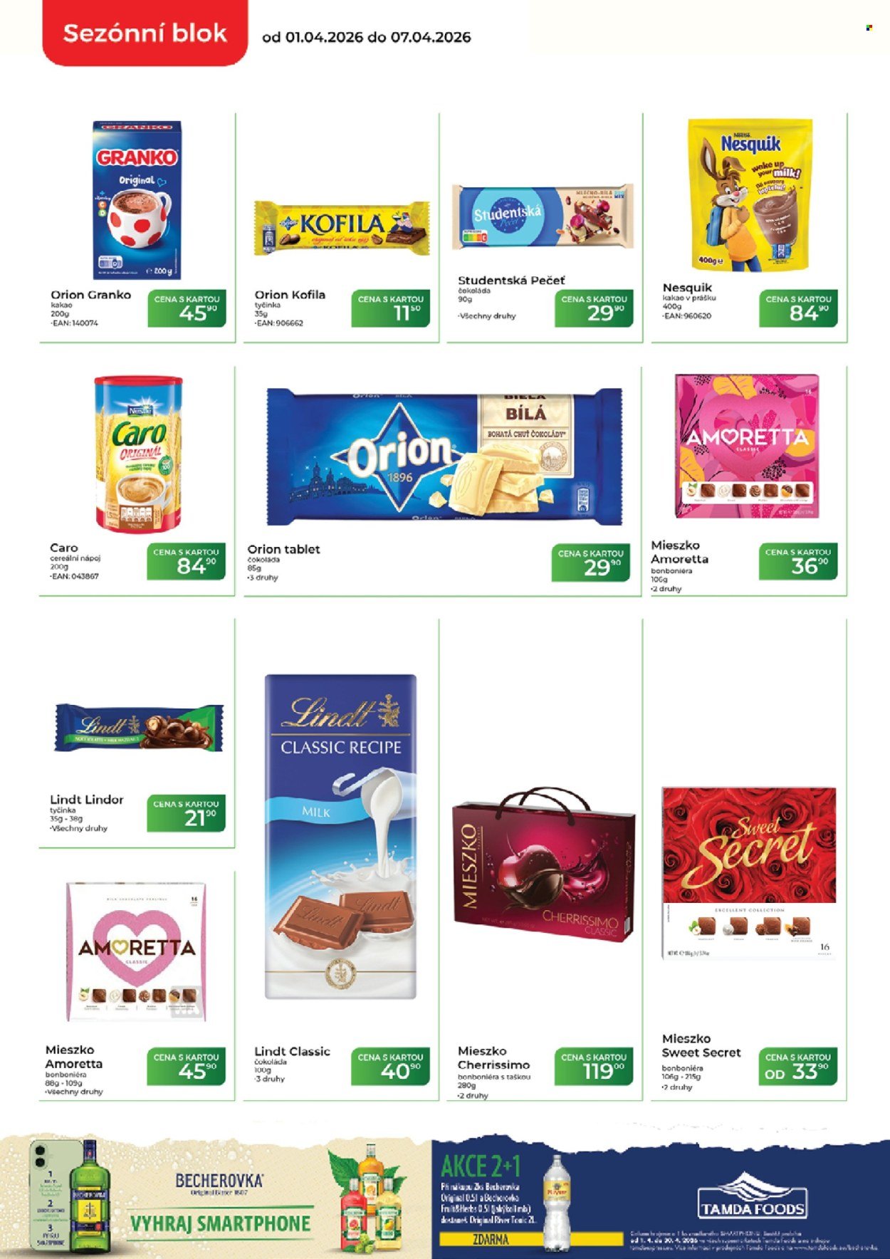 TAMDA FOODS leták - Od středy 1.4.2026 (2026-04-01 - 2026-04-07)