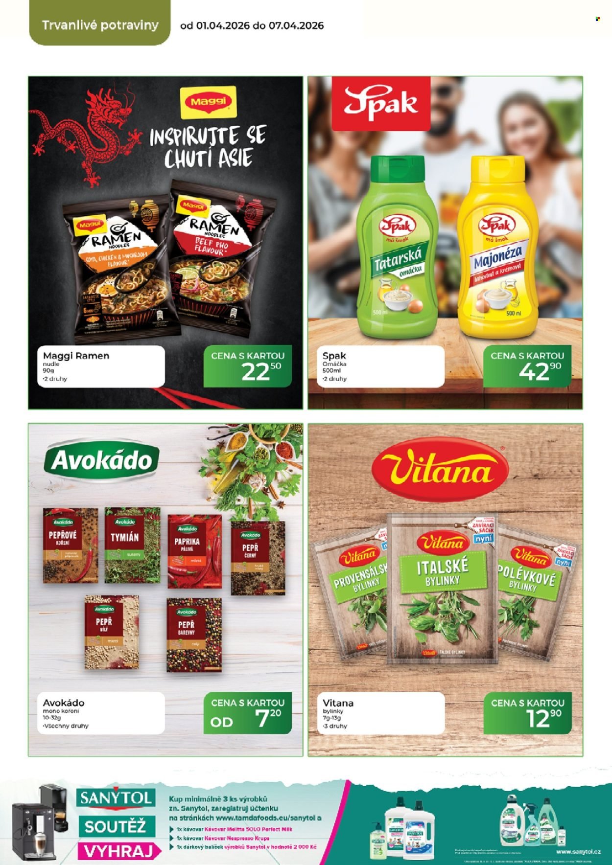 TAMDA FOODS leták - Od středy 1.4.2026 (2026-04-01 - 2026-04-07)