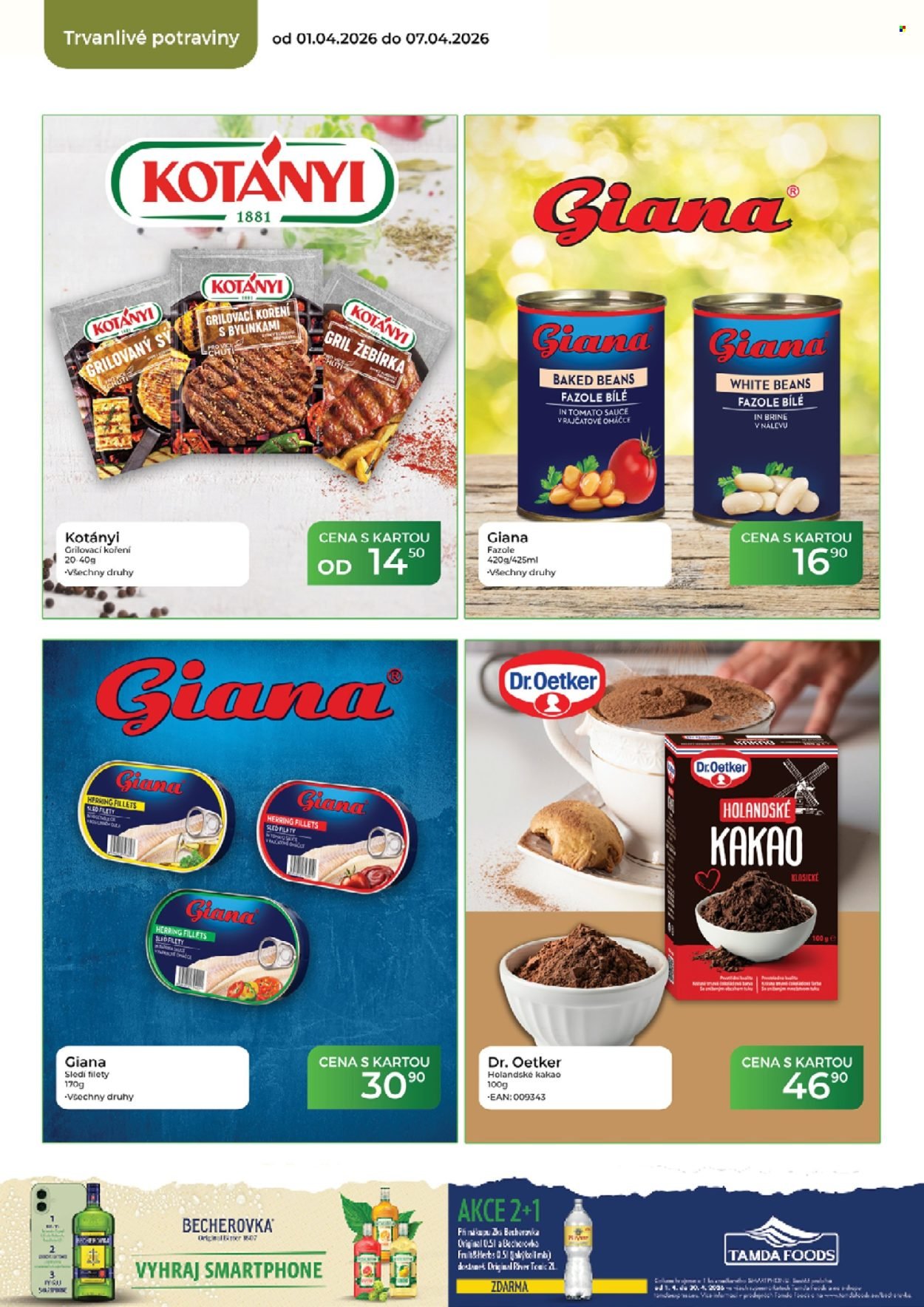 TAMDA FOODS leták - Od středy 1.4.2026 (2026-04-01 - 2026-04-07)