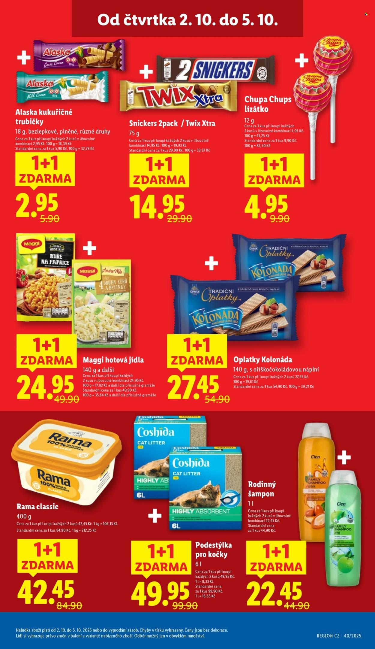 LIDL leták - Od čtvrtka 2.10.2025 (2025-10-02 - 2025-10-05)