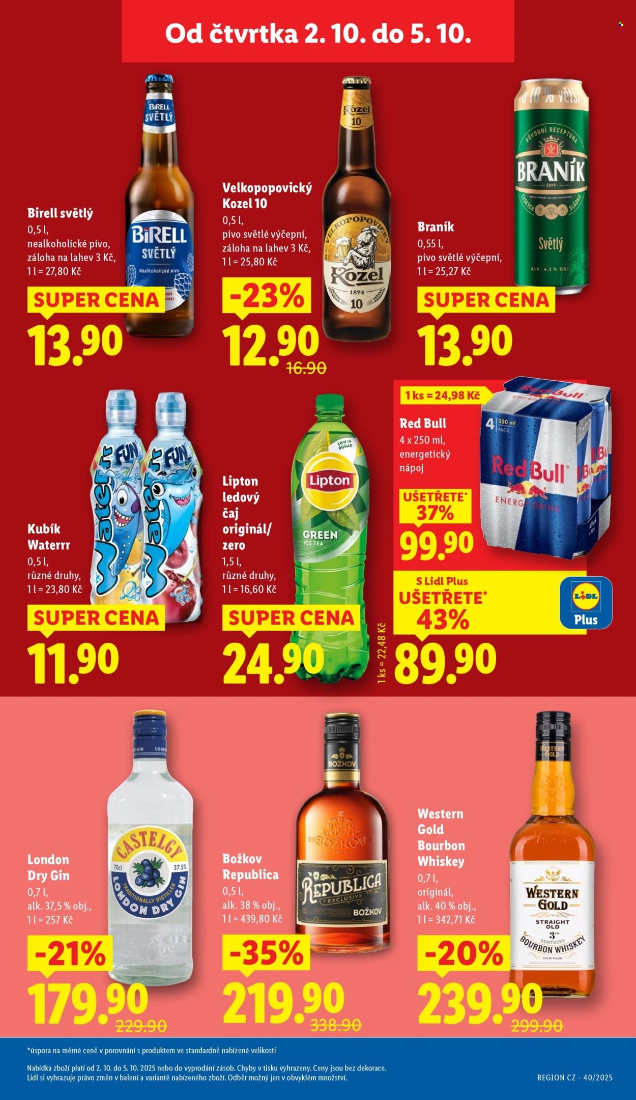 LIDL leták - Od čtvrtka 2.10.2025 (2025-10-02 - 2025-10-05)