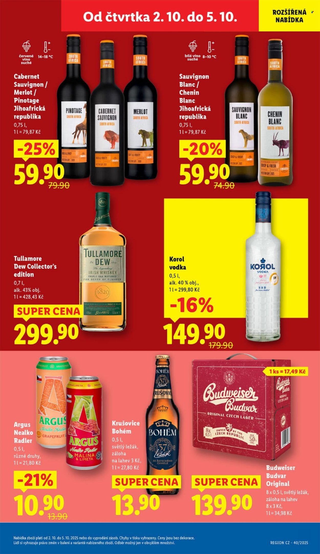 LIDL leták - Od čtvrtka 2.10.2025 (2025-10-02 - 2025-10-05)