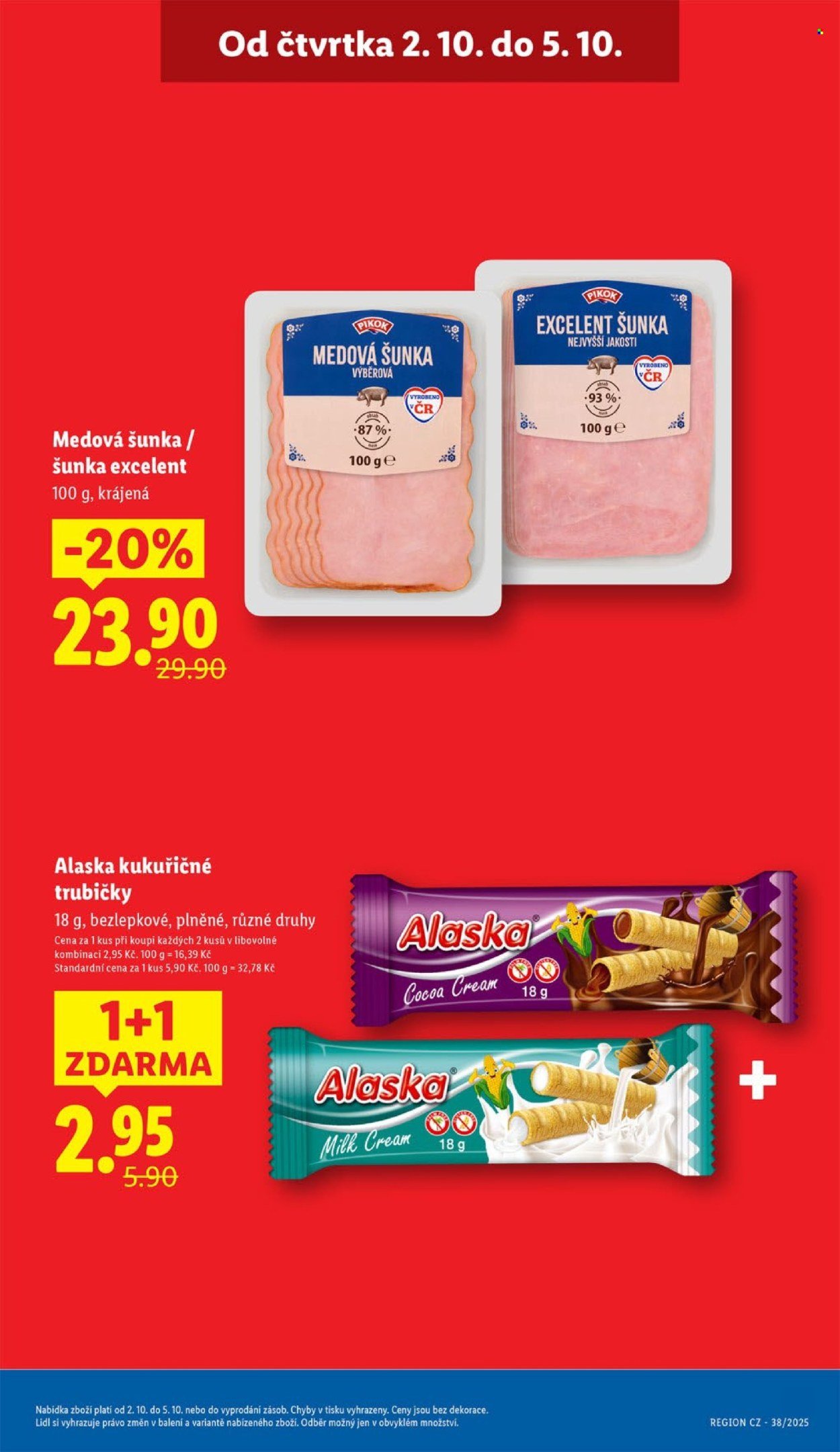 LIDL leták - Od čtvrtka 2.10.2025 (2025-10-02 - 2025-10-05)
