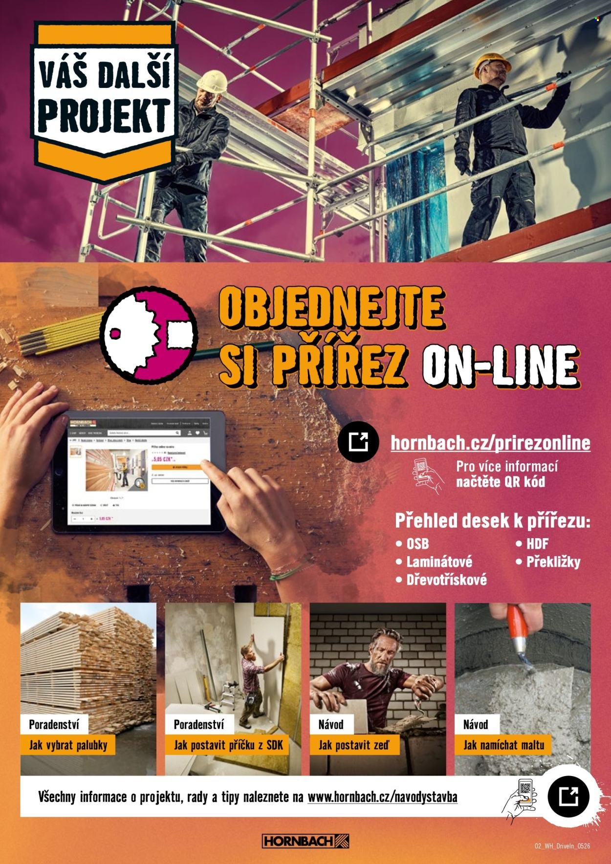 HORNBACH leták - Váš další projekt - Drive In (2026-05-20 - 2026-06-03)