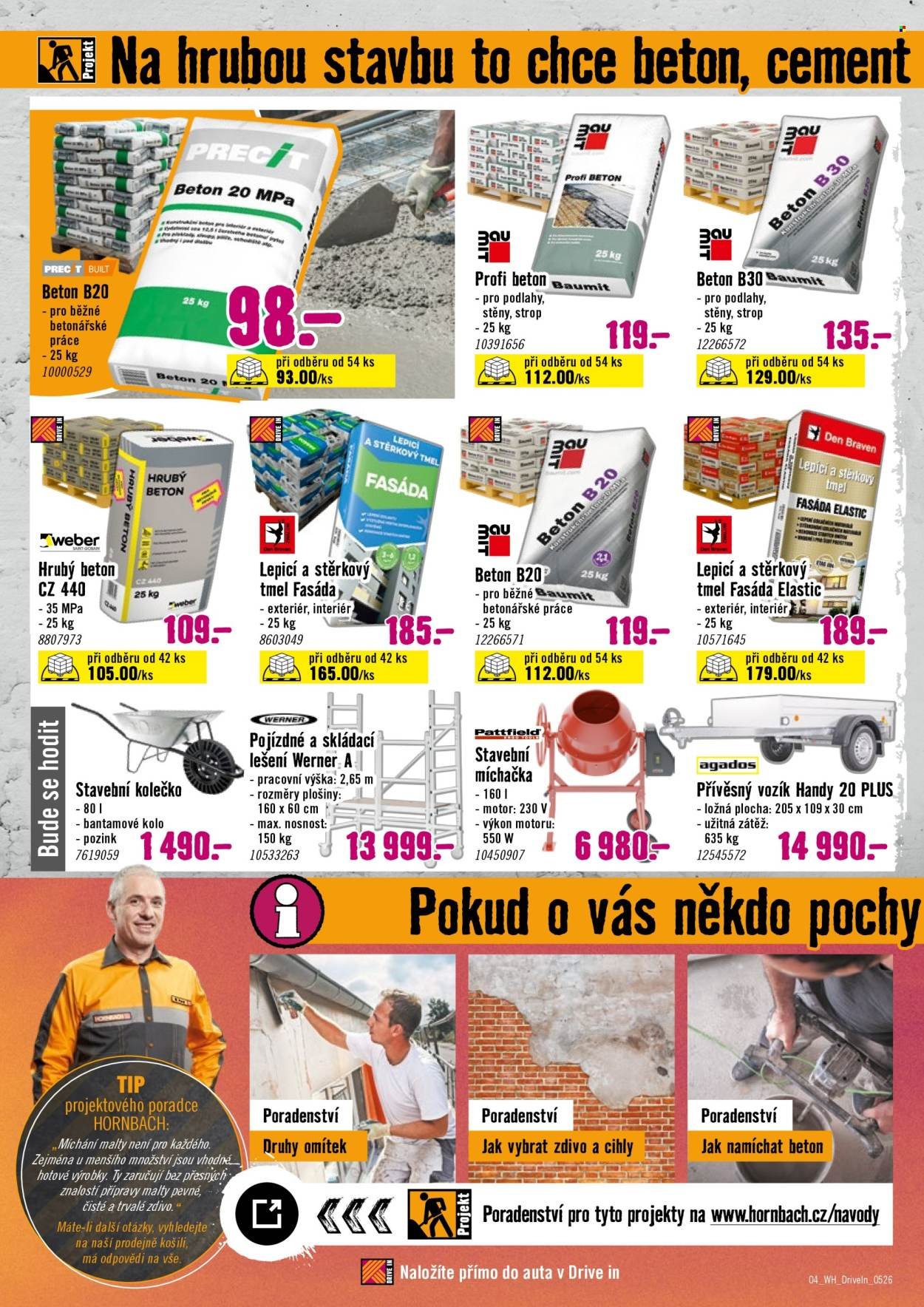 HORNBACH leták - Váš další projekt - Drive In (2026-05-20 - 2026-06-03)
