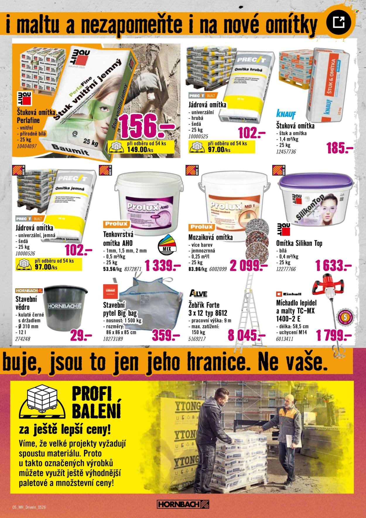 HORNBACH leták - Váš další projekt - Drive In (2026-05-20 - 2026-06-03)