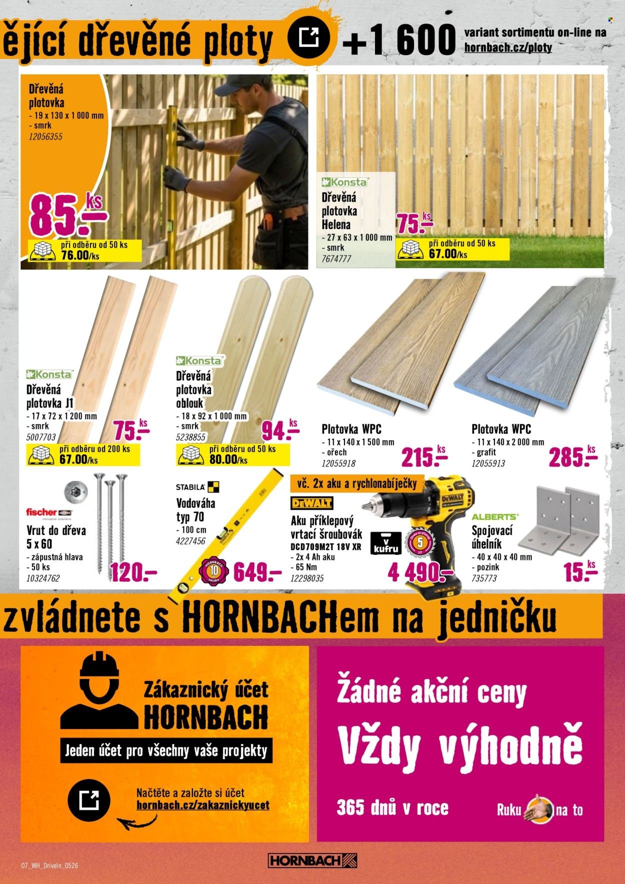 HORNBACH leták - Váš další projekt - Drive In (2026-05-20 - 2026-06-03)