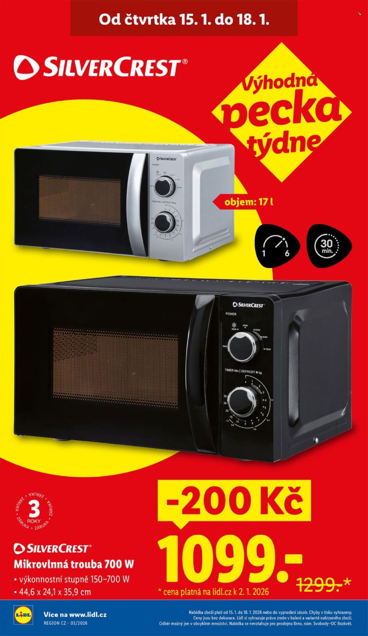 LIDL leták - Spotřební zboží (2026-01-12 - 2026-01-18)