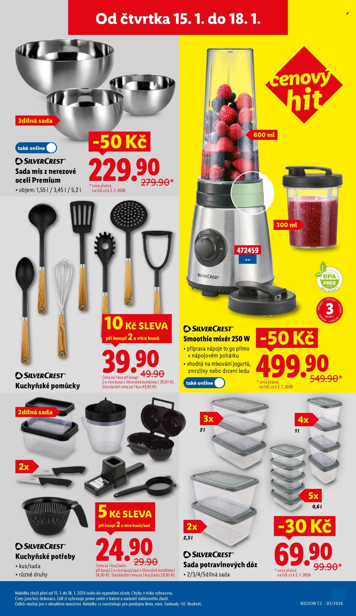 LIDL leták - Spotřební zboží (2026-01-12 - 2026-01-18)