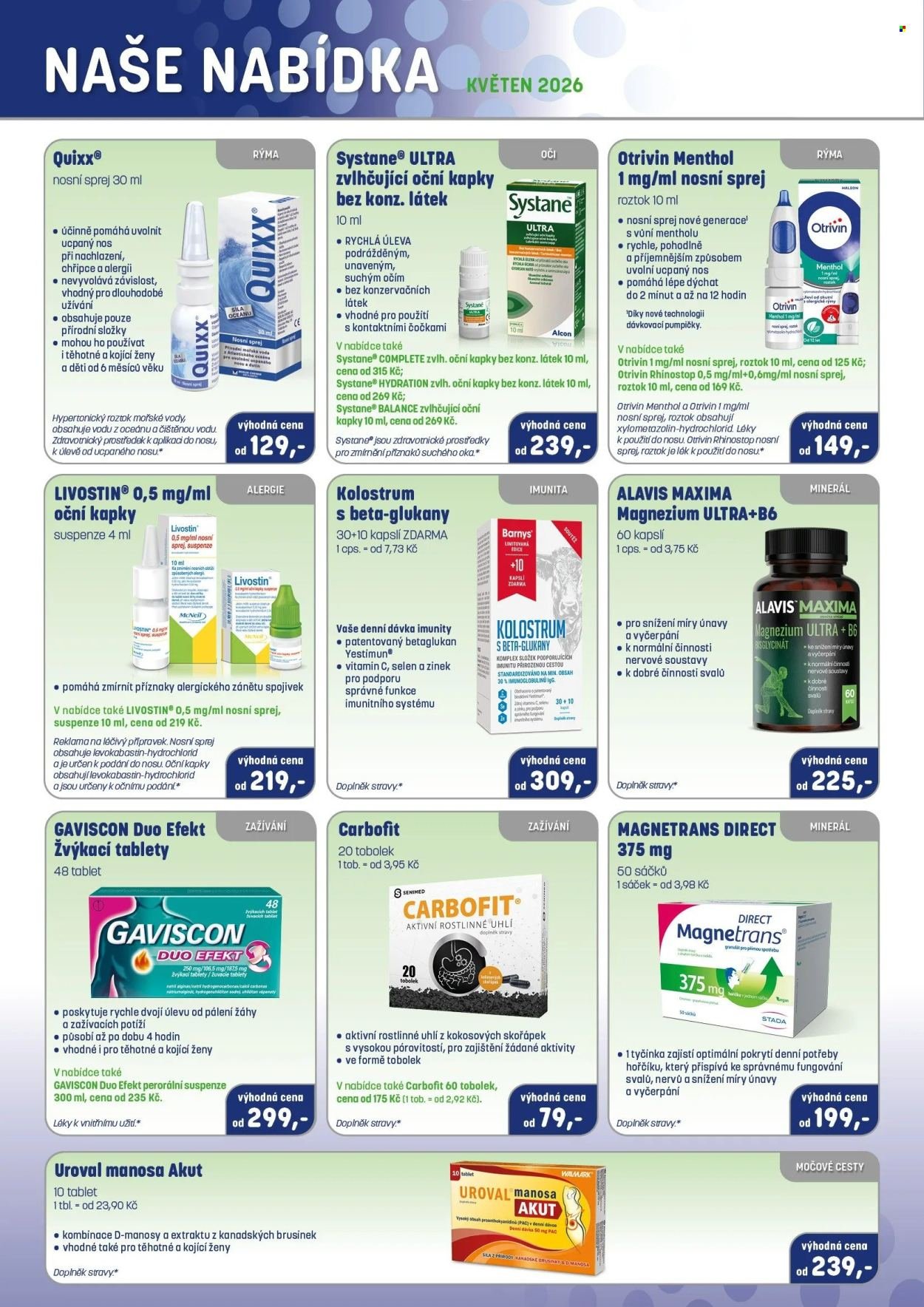PHARMAPOINT leták - Naše nabídka (2026-05-01 - 2026-05-31)