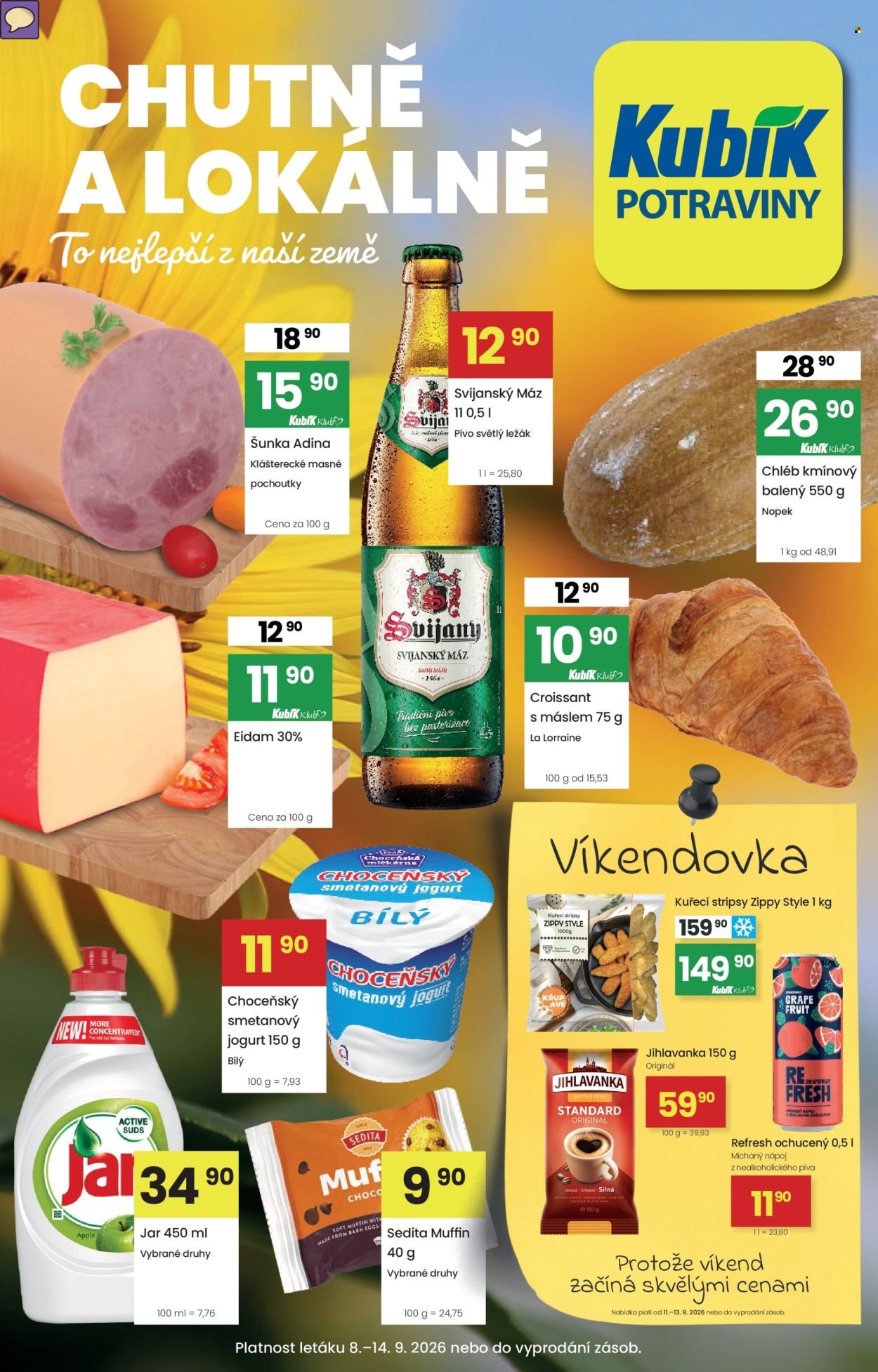 KUBÍK leták - Od úterý 8.9.2026