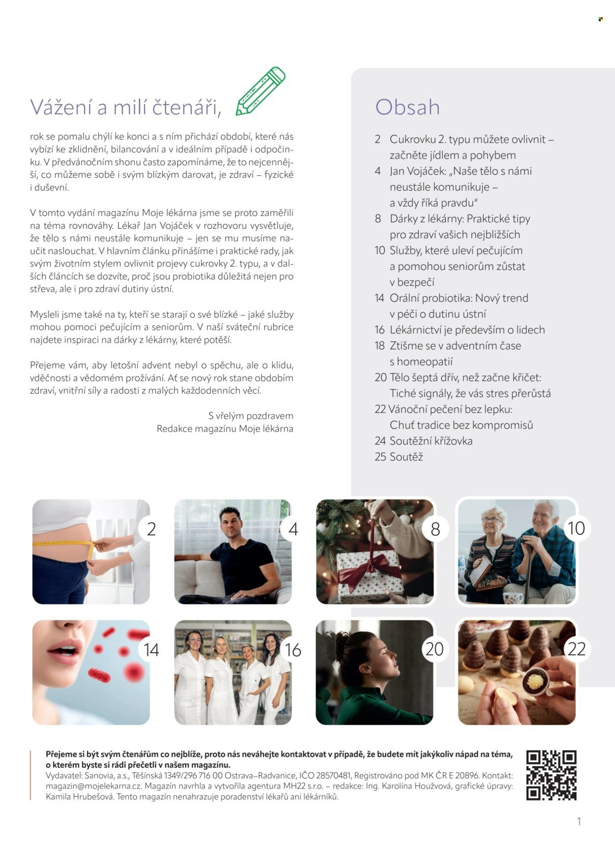 MOJELEKARNA.CZ leták - Listopad/Prosinec (2025-11-01 - 2025-12-31)