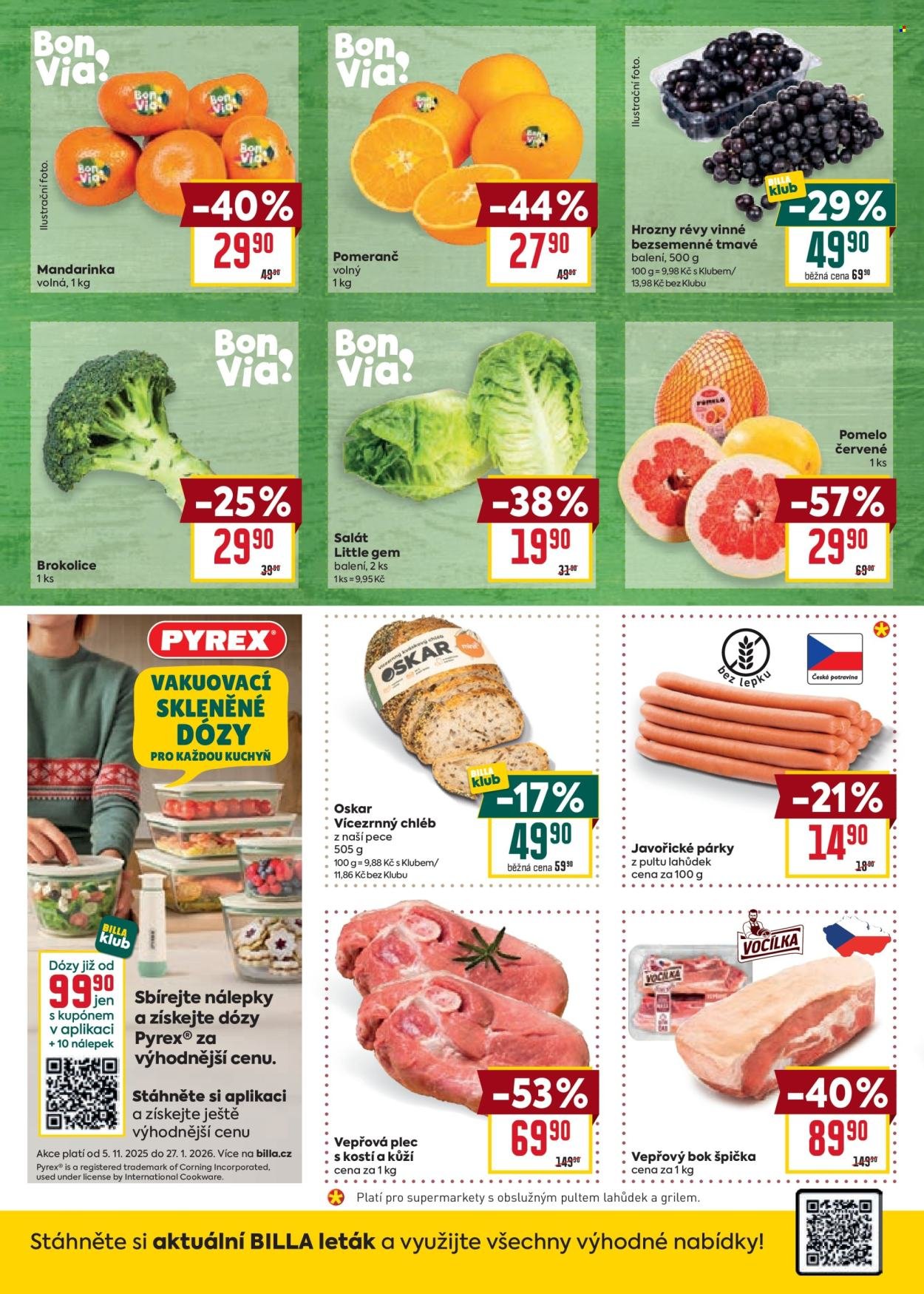 BILLA leták - Malý leták (2026-01-02 - 2026-01-06)