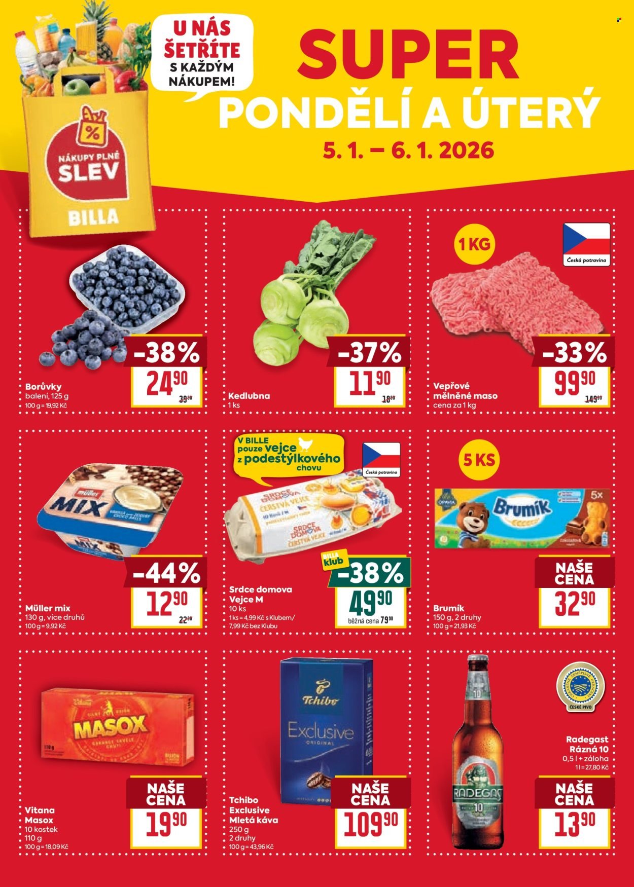 BILLA leták - Malý leták (2026-01-02 - 2026-01-06)