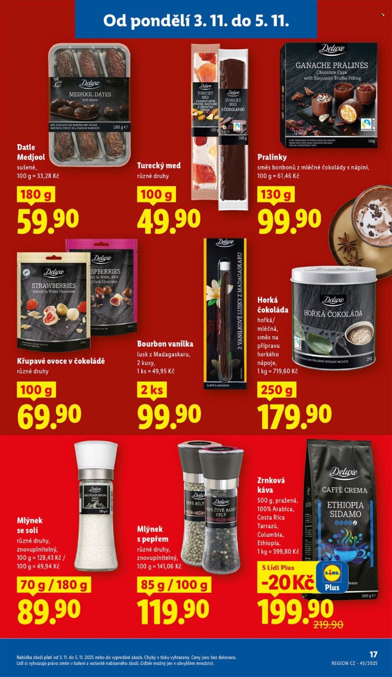 LIDL leták - Od pondělí 3.11.2025 (2025-11-03 - 2025-11-05)