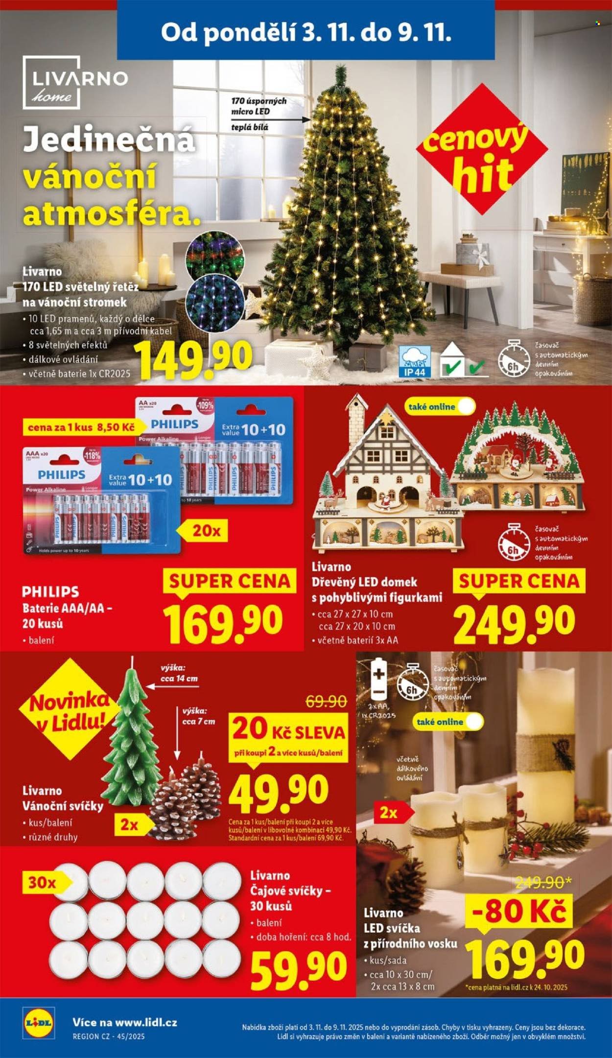 LIDL leták - Od pondělí 3.11.2025 (2025-11-03 - 2025-11-05)