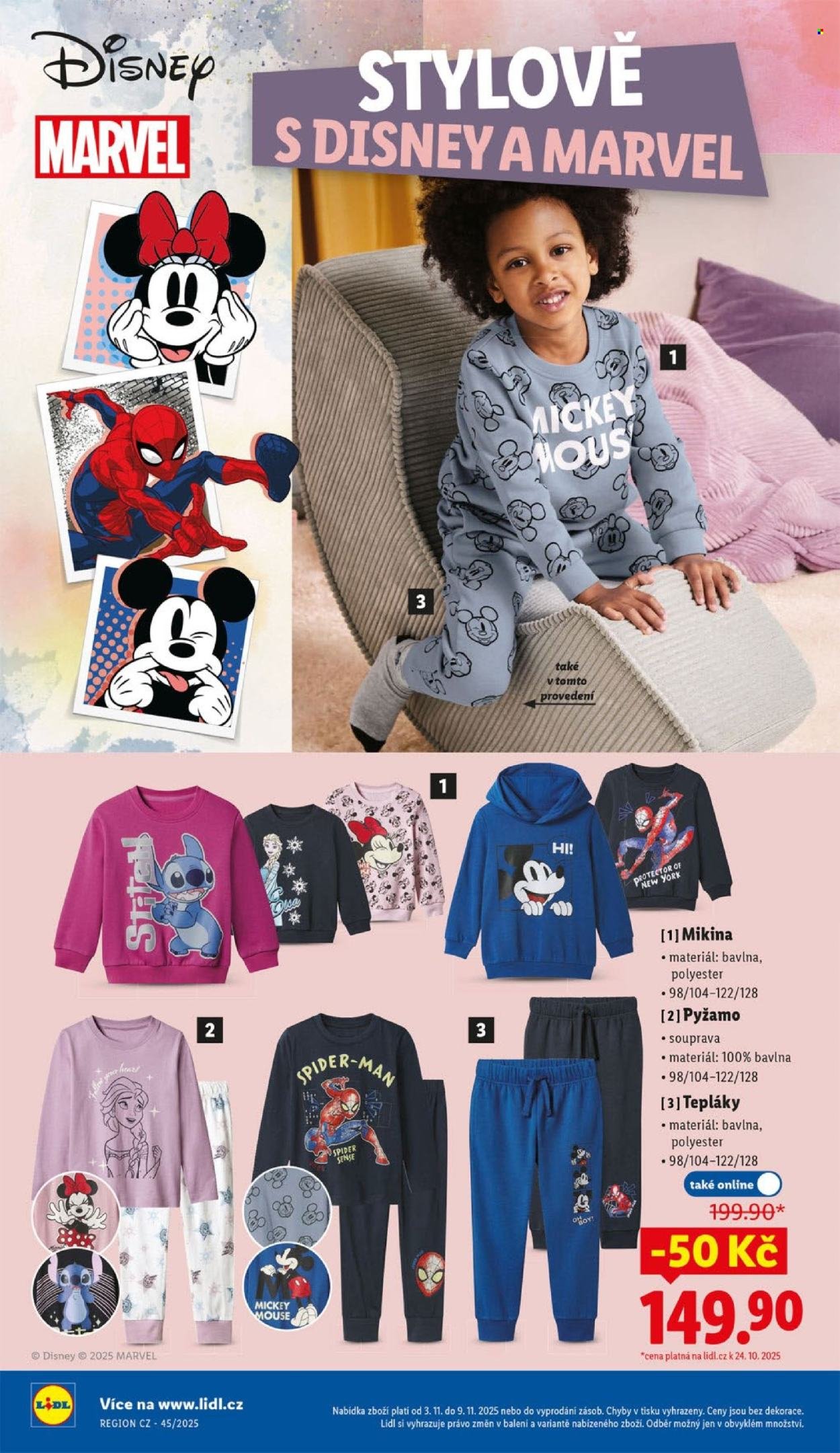 LIDL leták - Od pondělí 3.11.2025 (2025-11-03 - 2025-11-05)