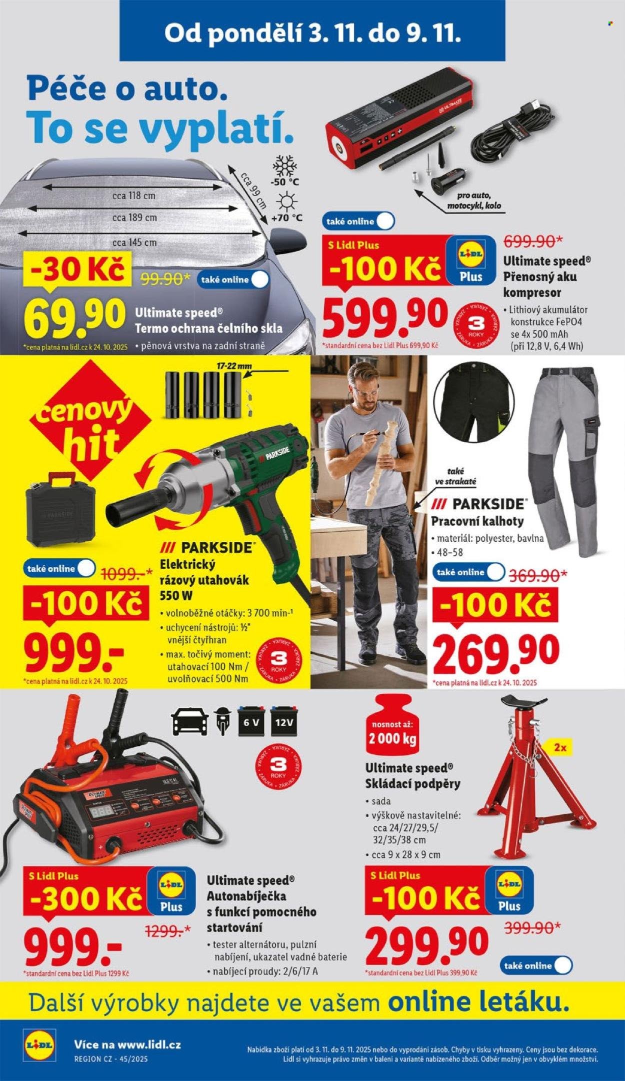 LIDL leták - Od pondělí 3.11.2025 (2025-11-03 - 2025-11-05)