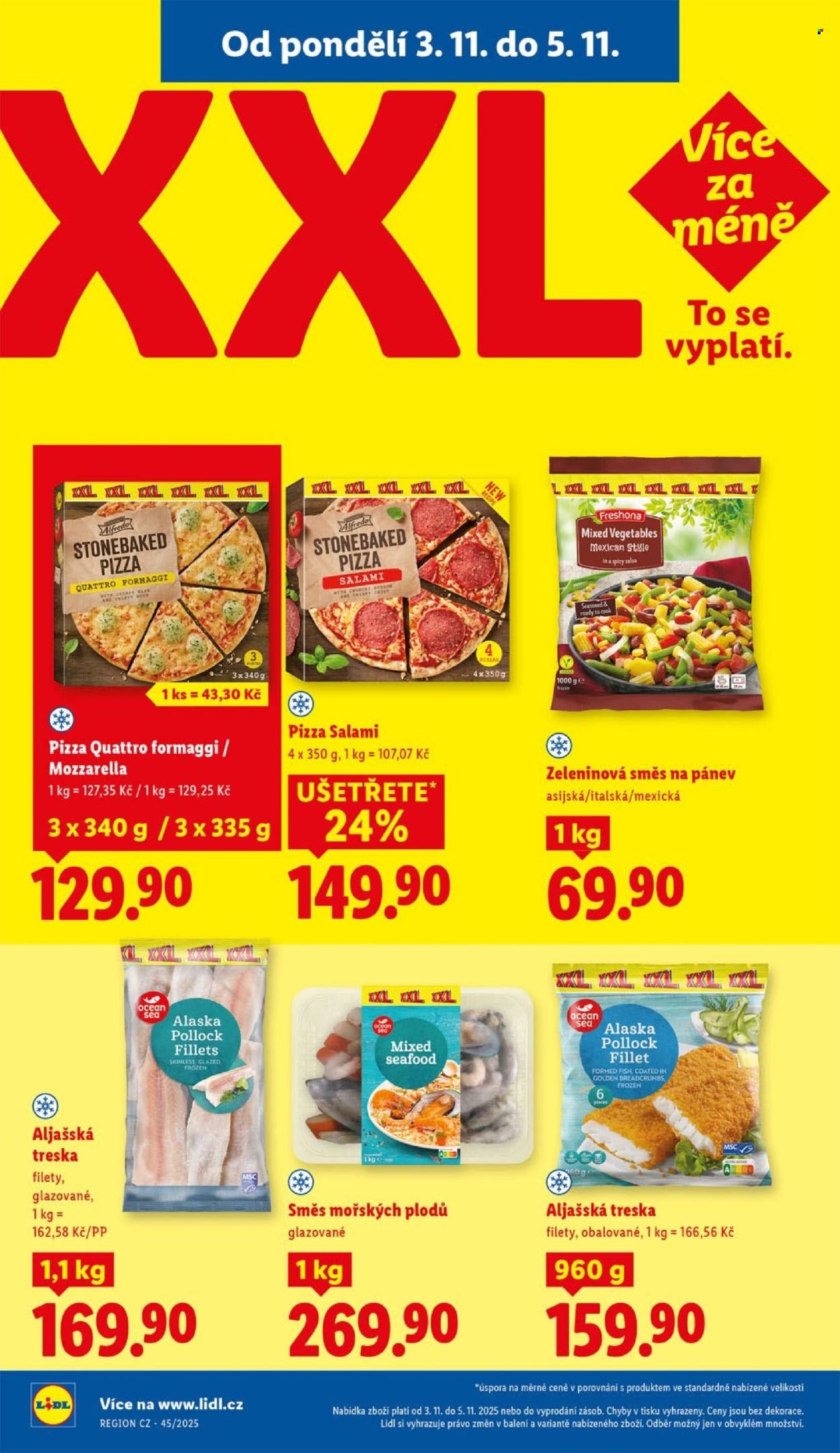 LIDL leták - Od pondělí 3.11.2025 (2025-11-03 - 2025-11-05)