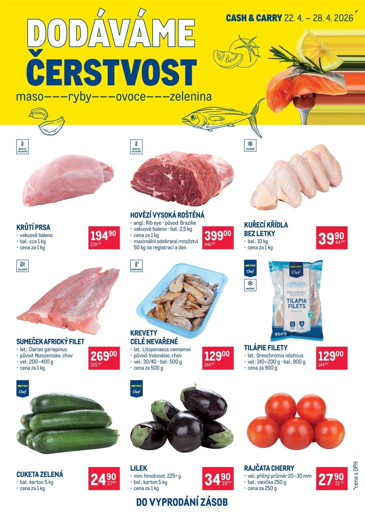 MAKRO leták - Dodáváme čerstvost (2026-04-22 - 2026-04-28)