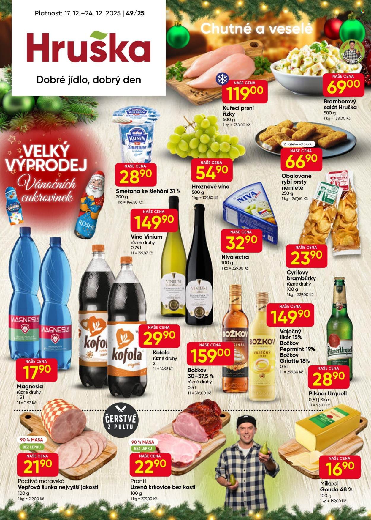 HRUŠKA leták - Aktuální leták (2025-12-17 - 2025-12-24)