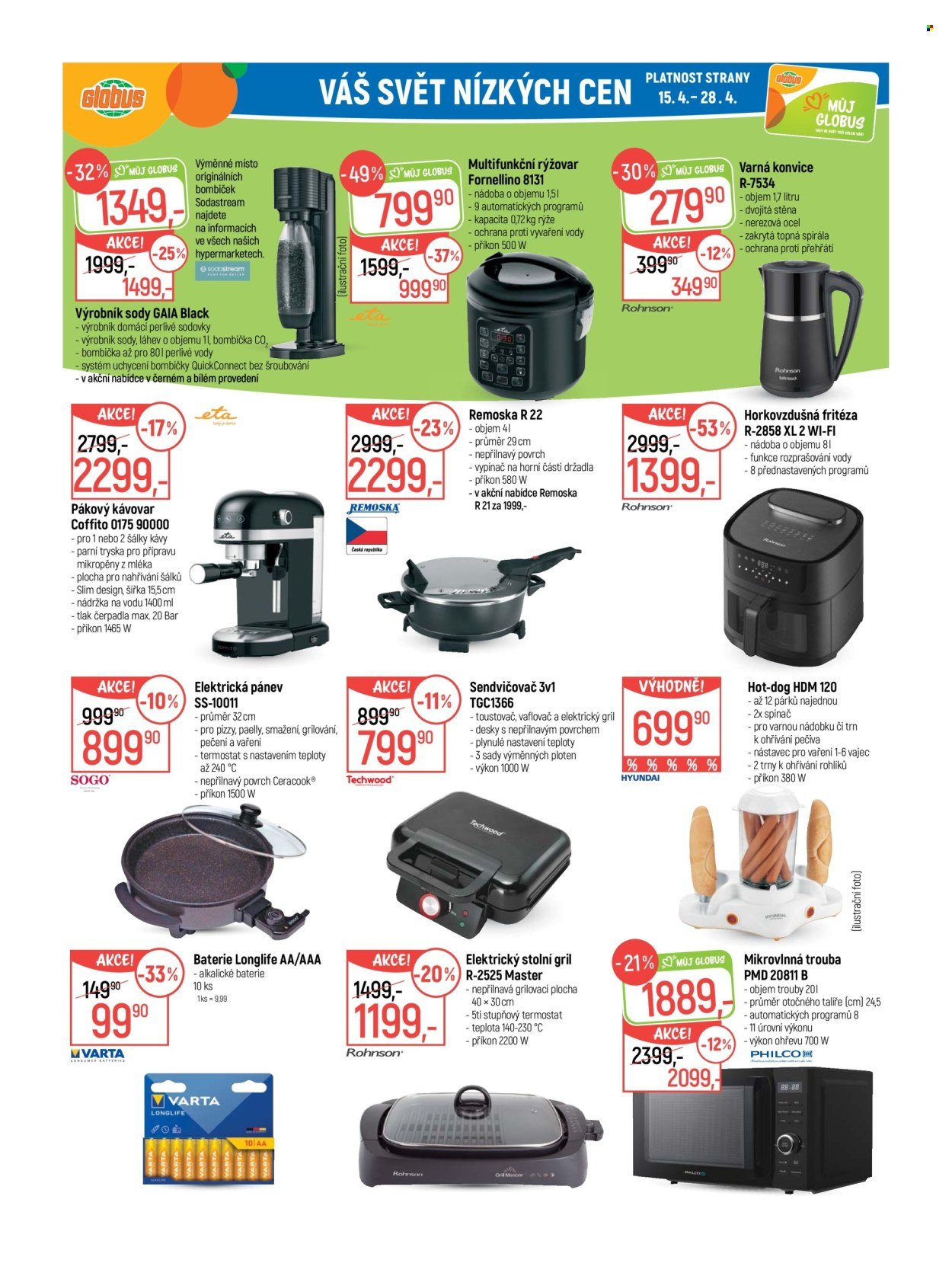 GLOBUS leták - Od středy 15.4.2026 (2026-04-15 - 2026-04-21)