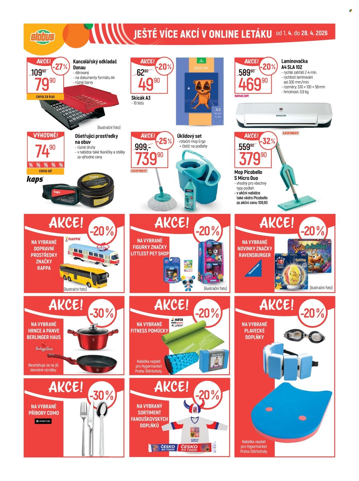 GLOBUS leták - Od středy 15.4.2026 (2026-04-15 - 2026-04-21)