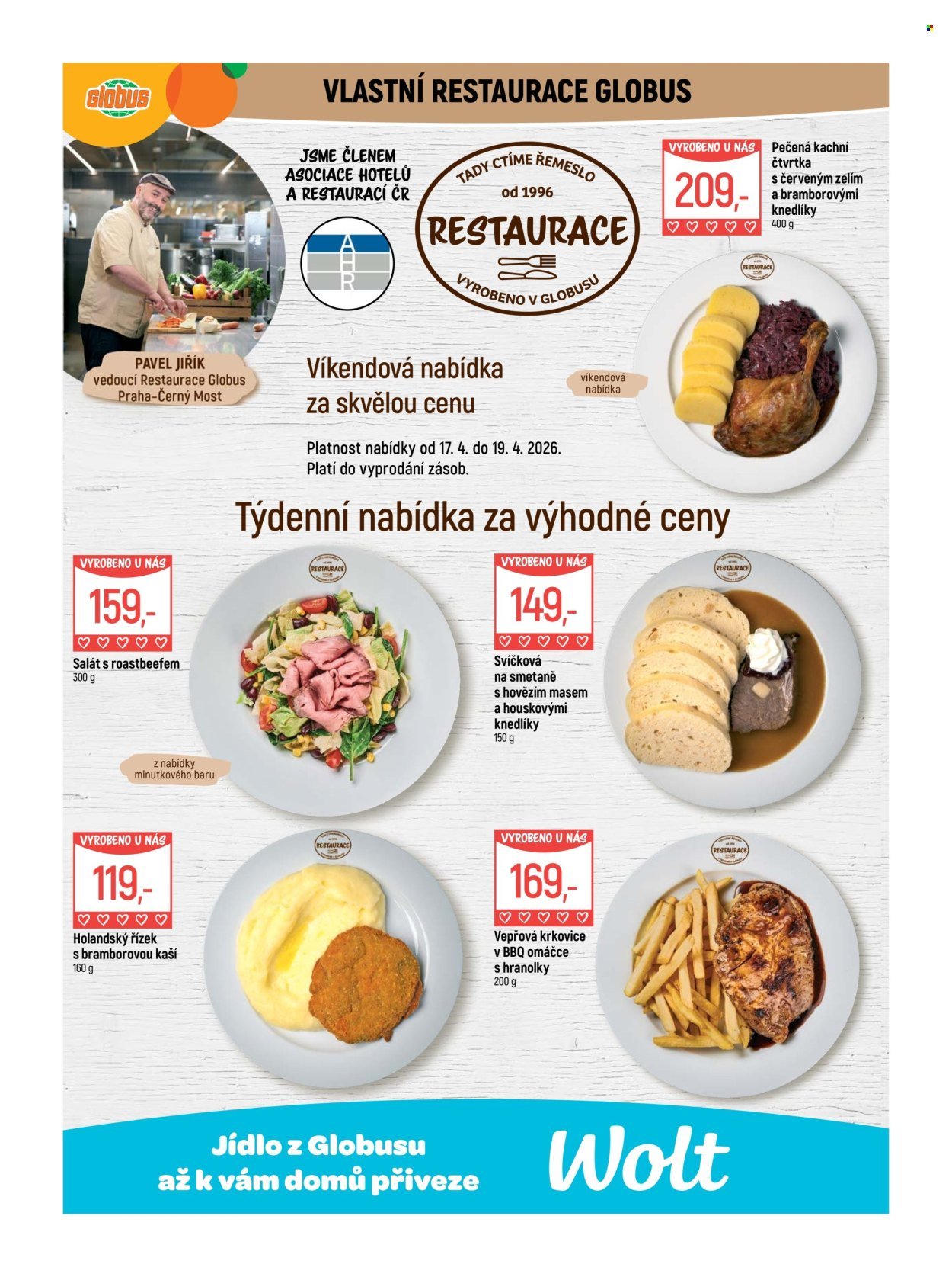 GLOBUS leták - Od středy 15.4.2026 (2026-04-15 - 2026-04-21)