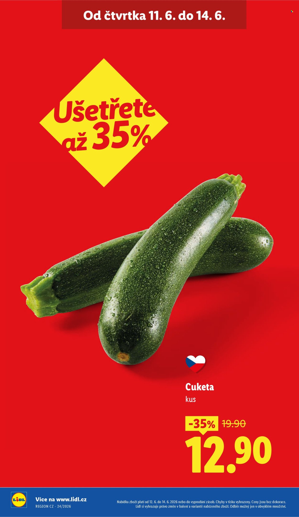 LIDL leták - Od čtvrtka 11.6.2026