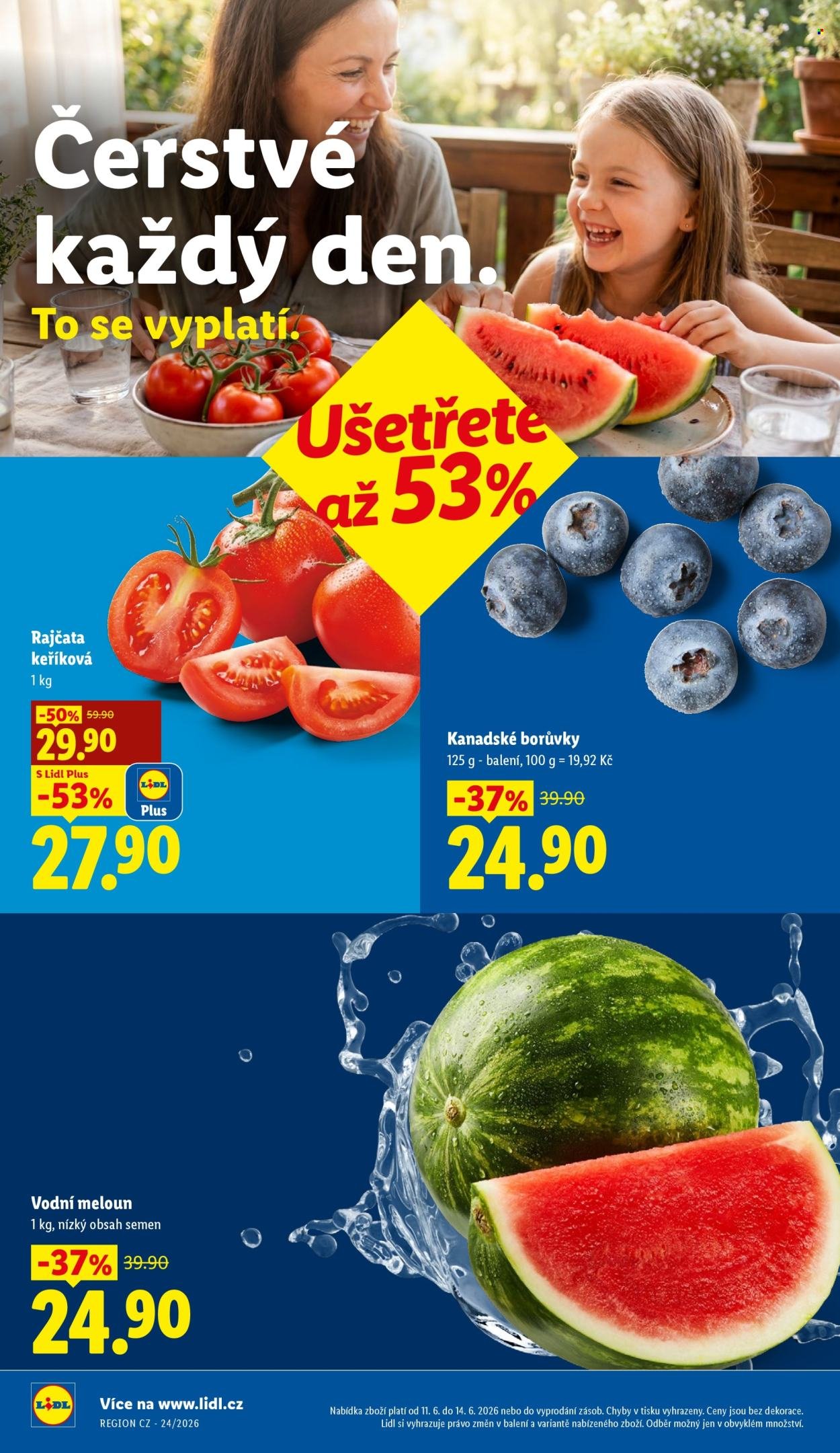 LIDL leták - Od čtvrtka 11.6.2026
