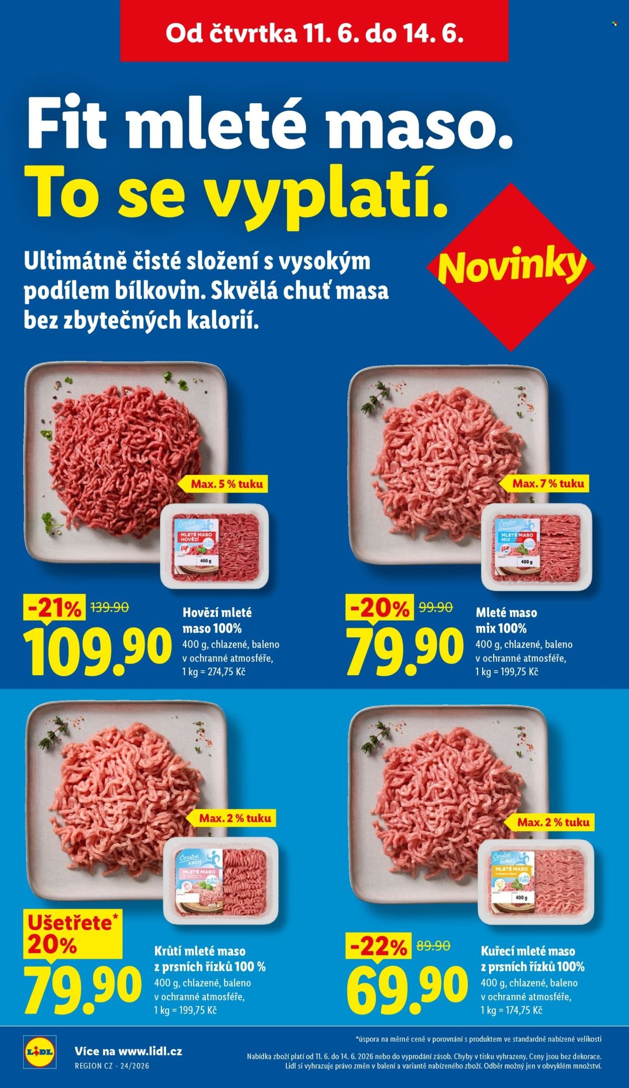 LIDL leták - Od čtvrtka 11.6.2026