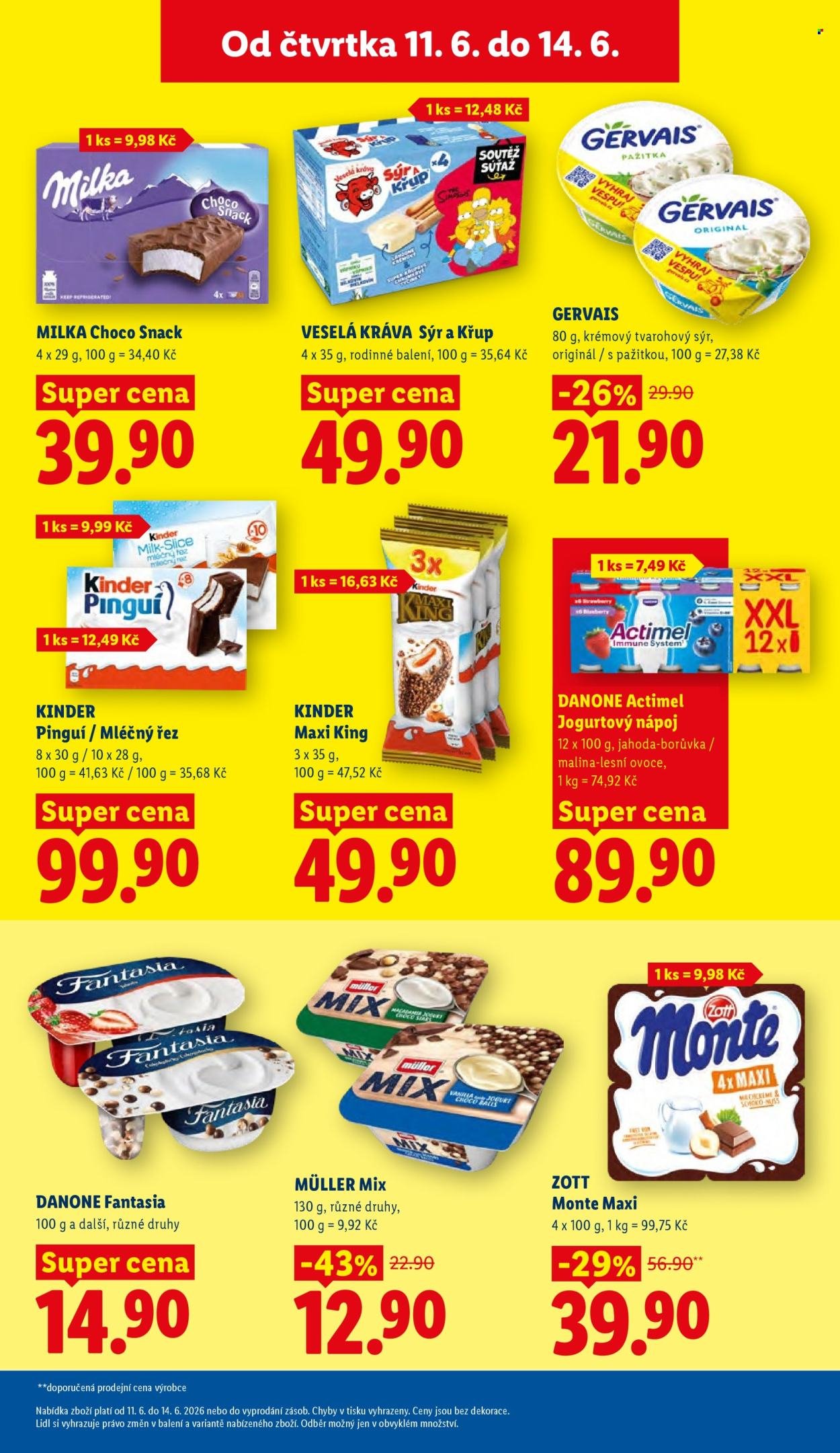 LIDL leták - Od čtvrtka 11.6.2026